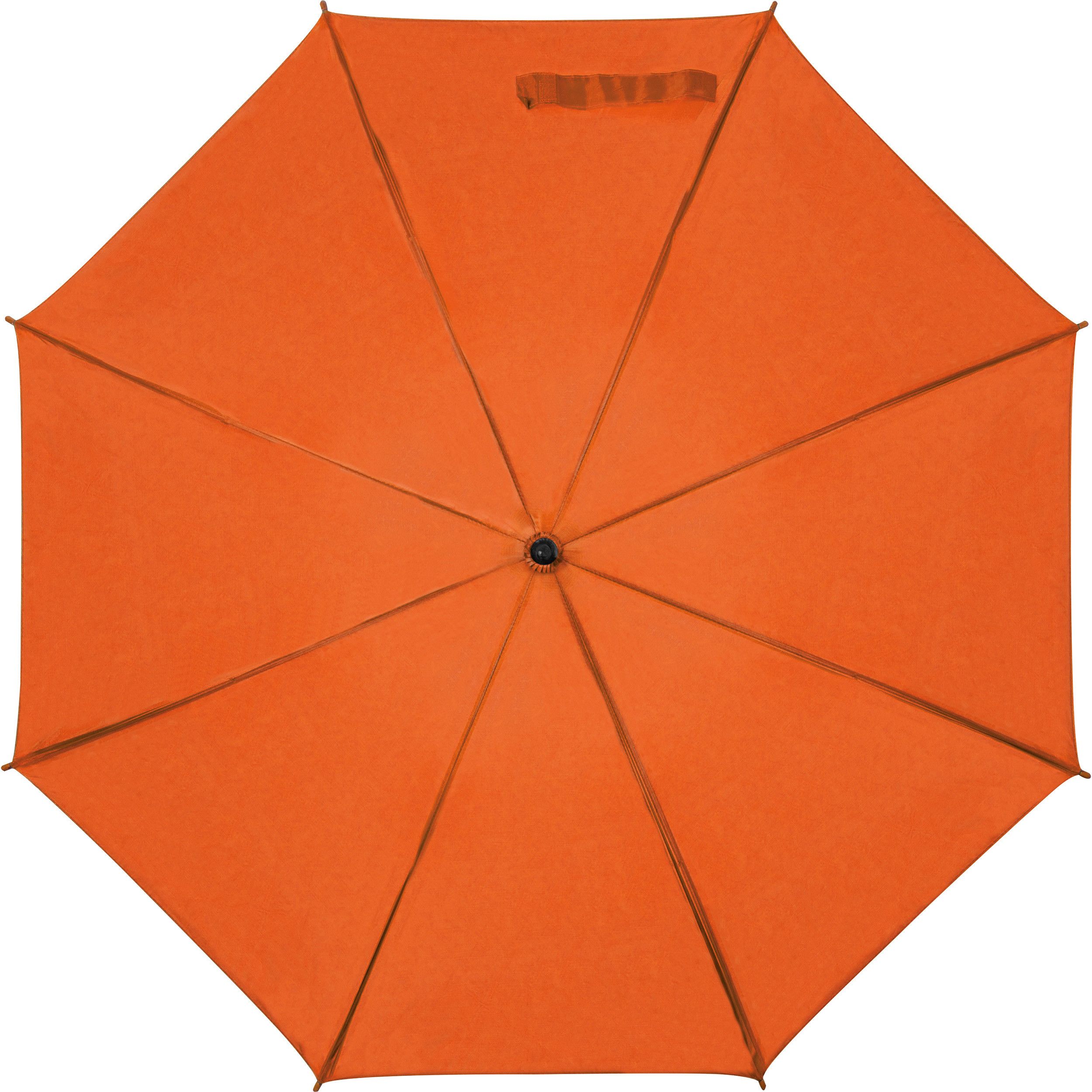 XL Holz Automatikschirm Nancy - orange-483
