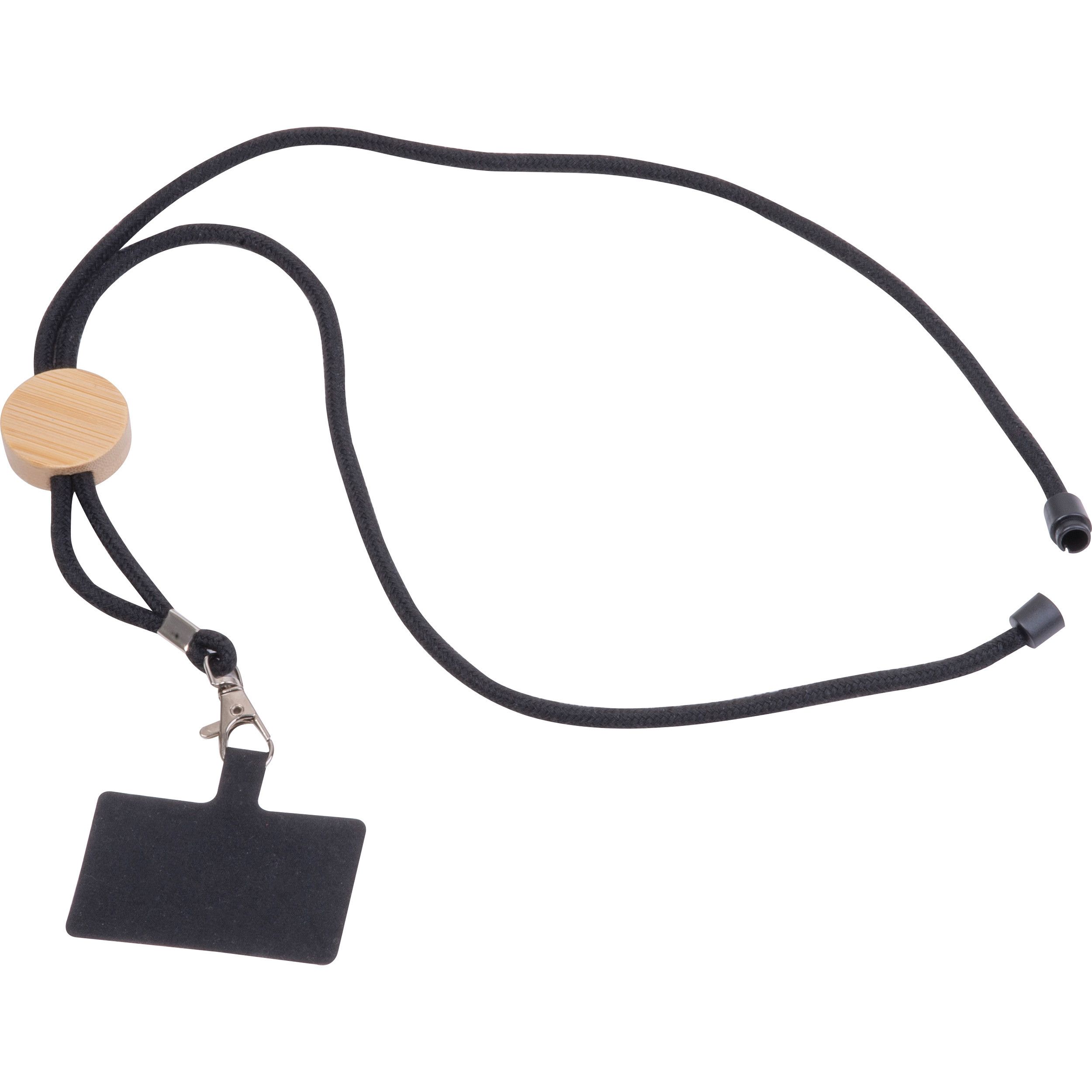 Lanyard mit Handyhalter Yokohama - schwarz-387