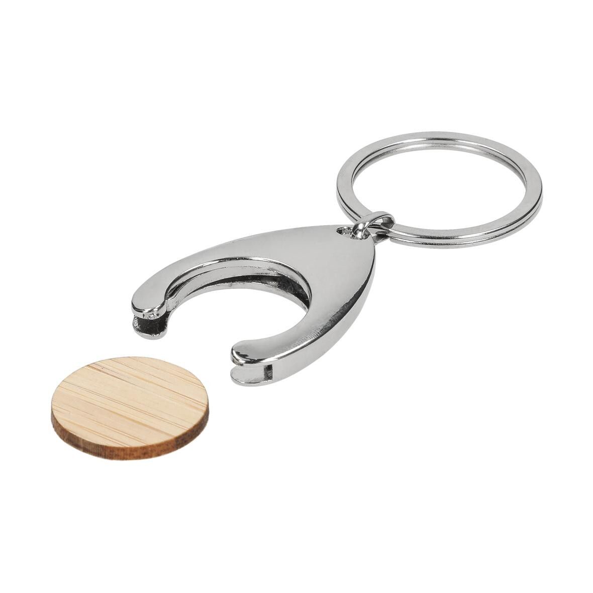 Chip-Schlüsselanhänger Prime - silber-234
