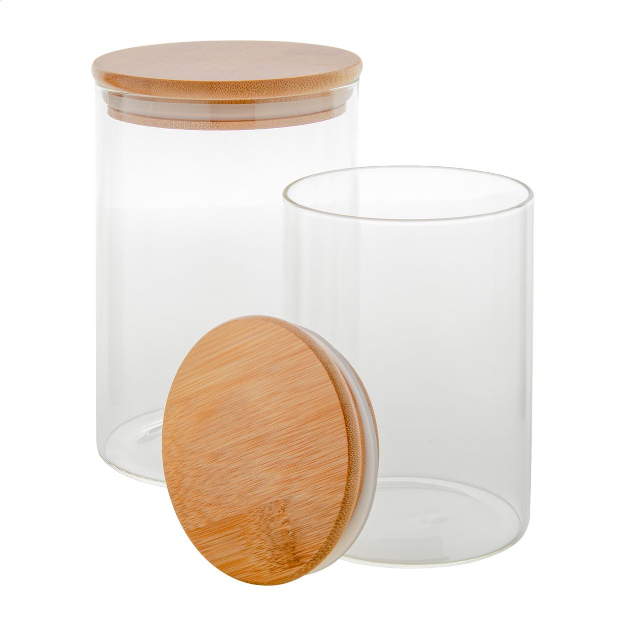 Einmachglas Momomi XL - transparent - natur-206