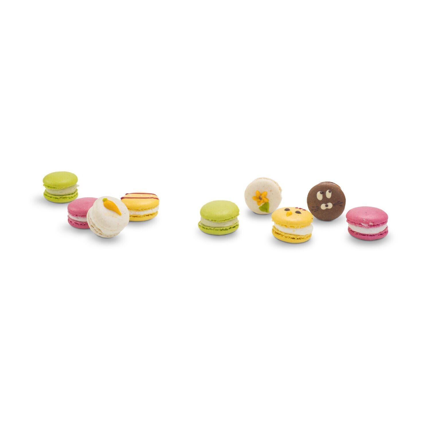 Bunte Oster-Macarons, 90 g-50