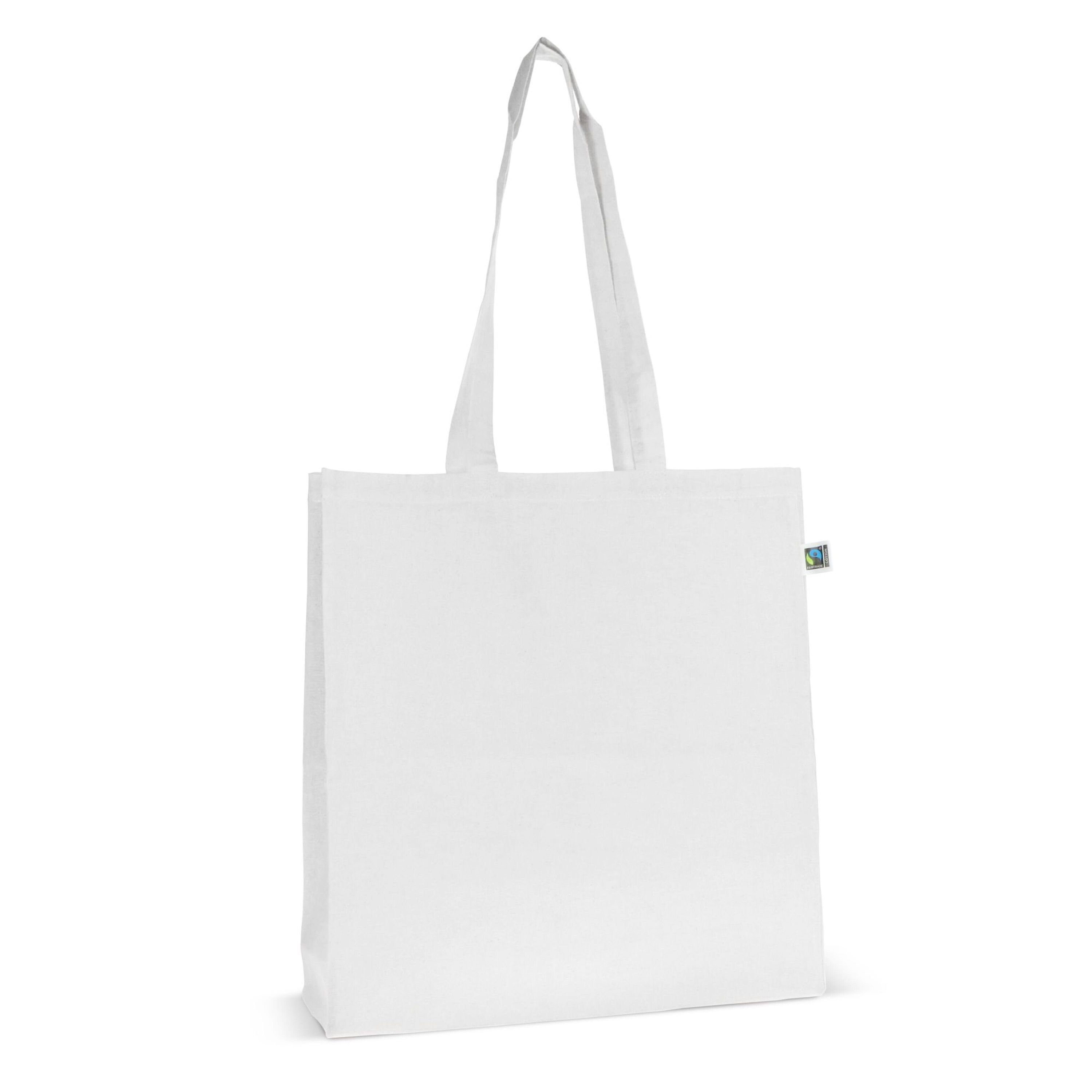 Tasche Fairtrade 140g 38x10x42 - weiss-329