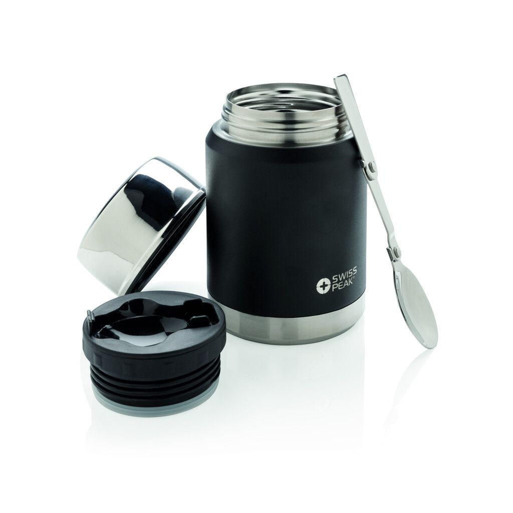 Swiss Peak Elite Kupfer Vakuum Food-Container - schwarz-362