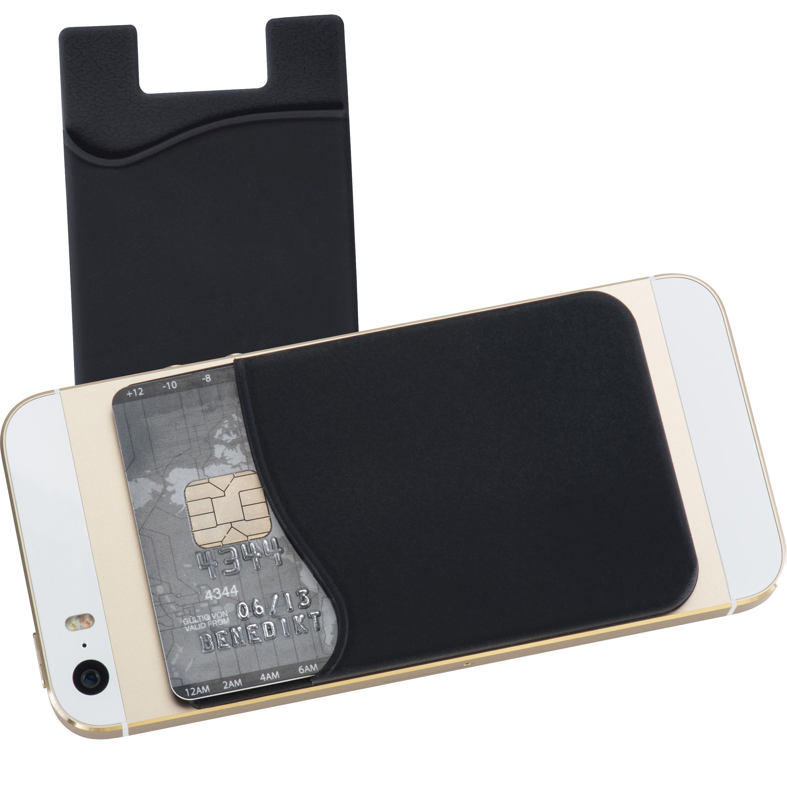 Smartphonetasche Bordeaux - schwarz-448