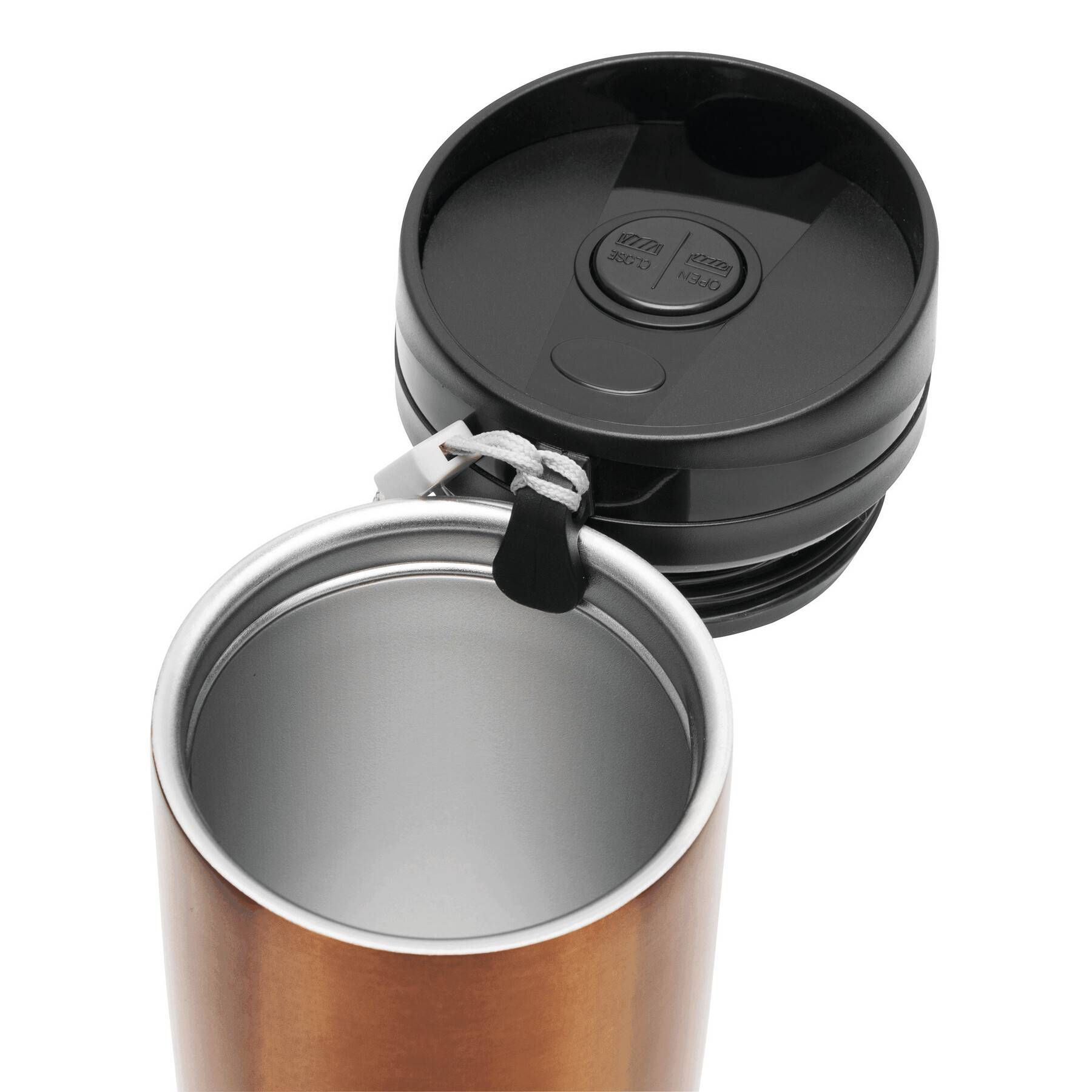 Isolierbecher EARLY MORNING, doppelwandig - titan-355