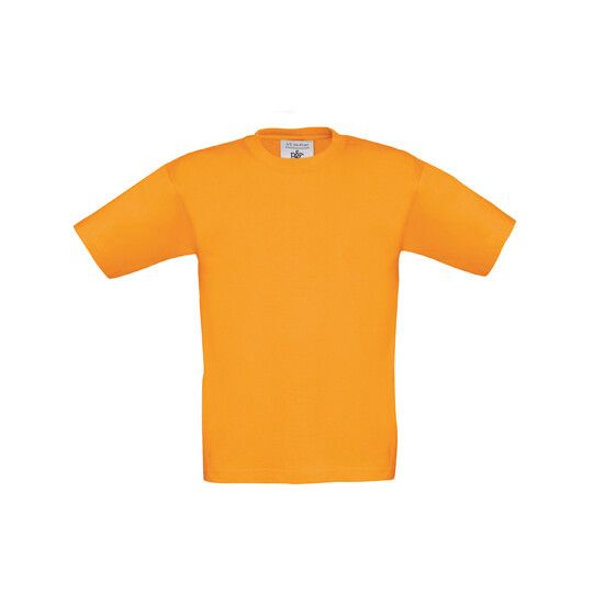 Kids´ T-Shirt Exact 190 - orange - 7/8 (122/128)-628