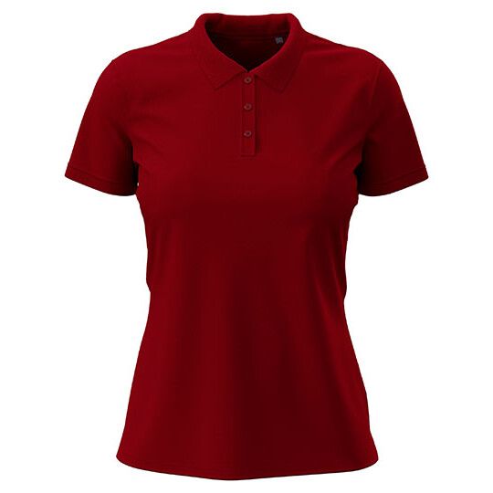 Stretch Polo - bordeaux-902