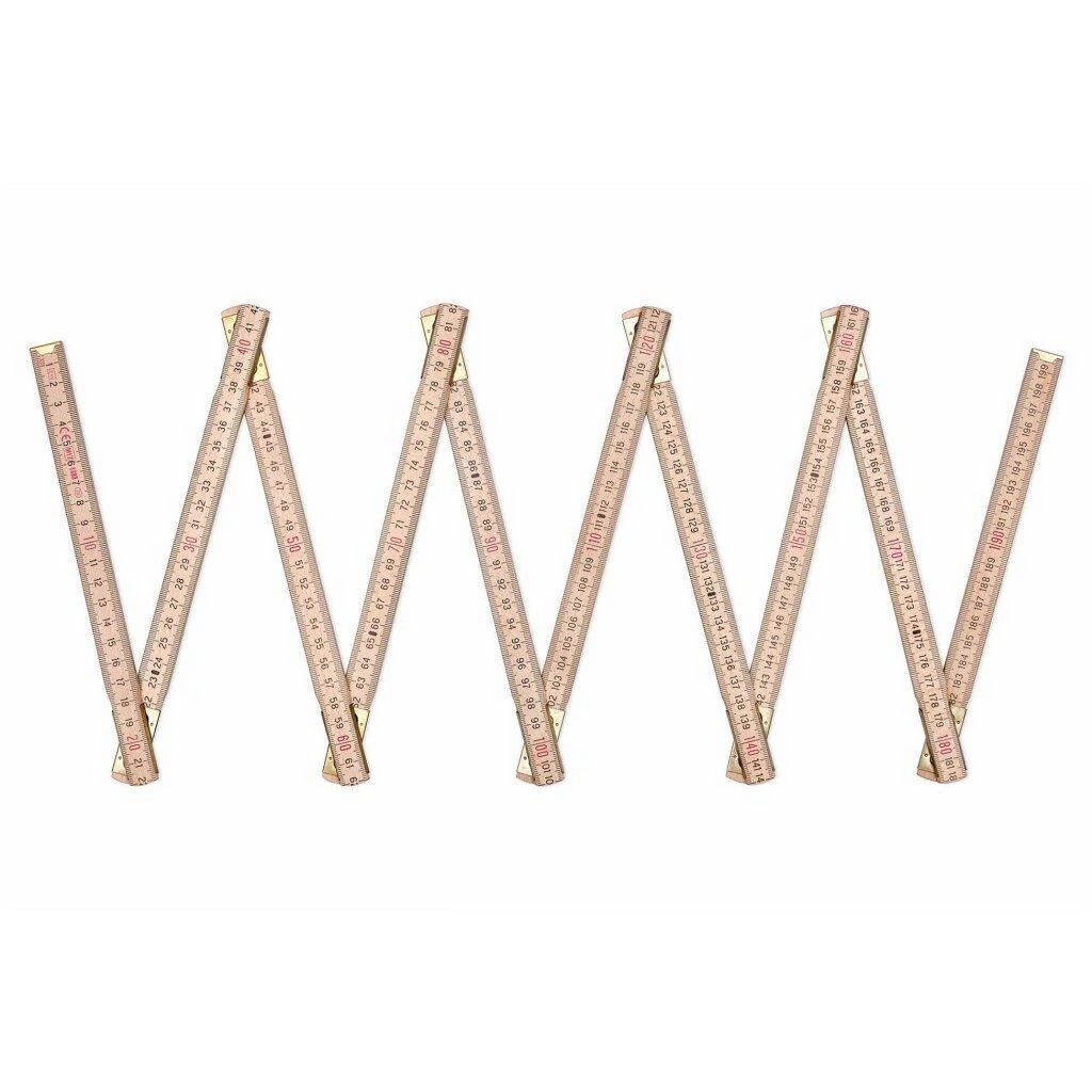 PROFI 10 Holz Zollstock - 2m - natur-533