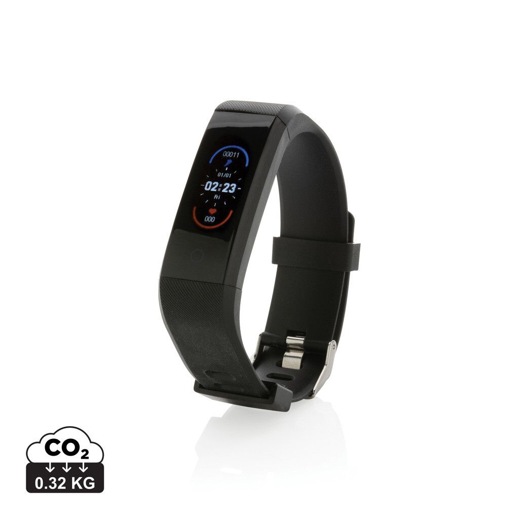 Sense Fit Tracker aus RCS recyceltem TPU mit Pulsmesser - schwarz-865
