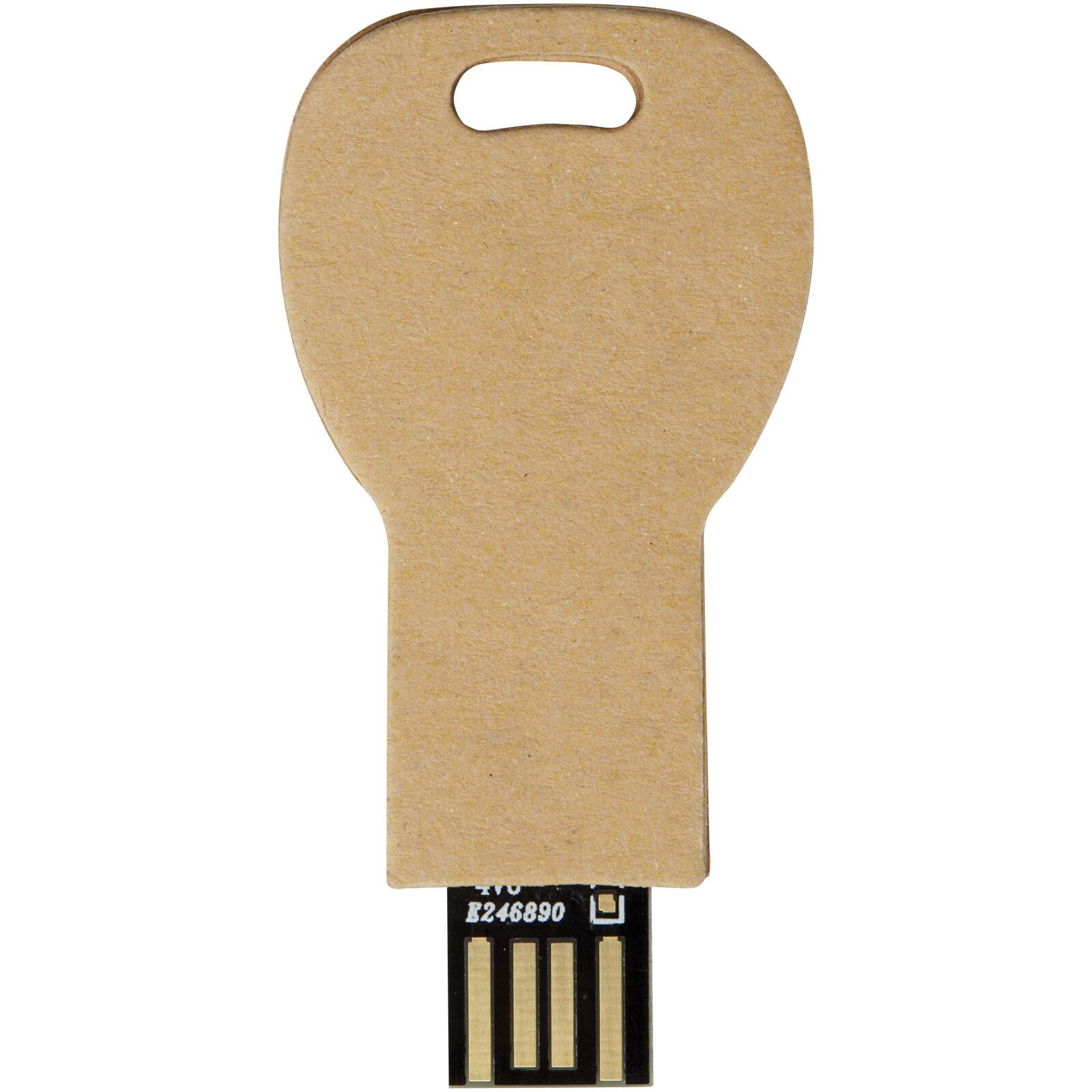Schlüssel USB-Stick 2.0 aus recyceltem Papier - Kraftpapier - 1 GB-71