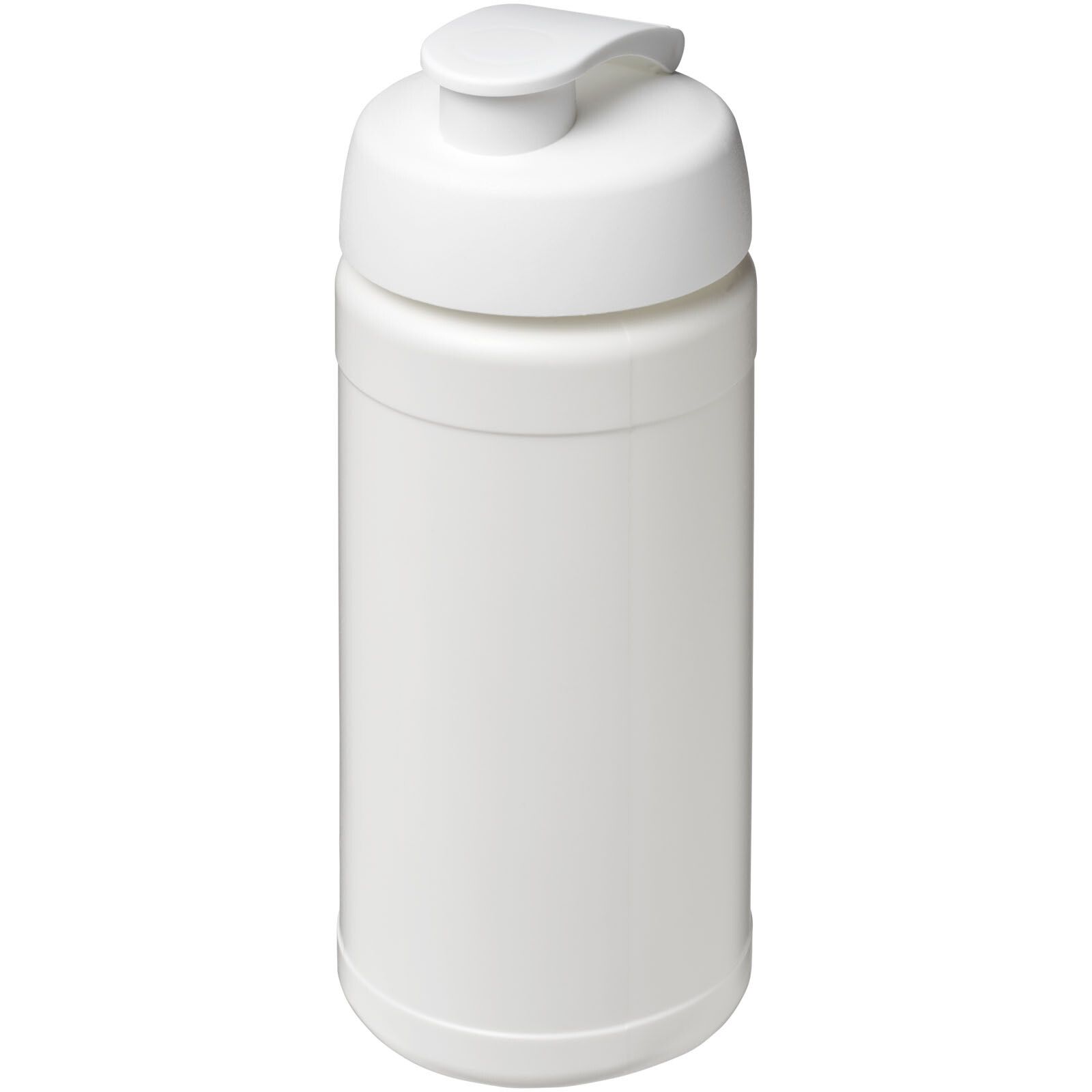 Baseline Plus 500 ml Sportflasche mit Klappdeckel - weiss-285
