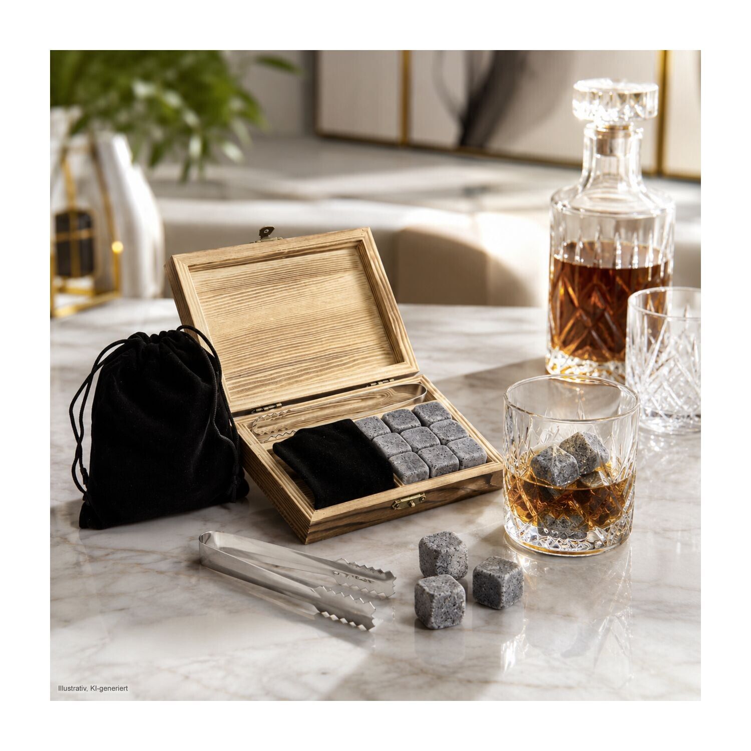 ROMINOX® Eiswürfel-Steine Granito-475