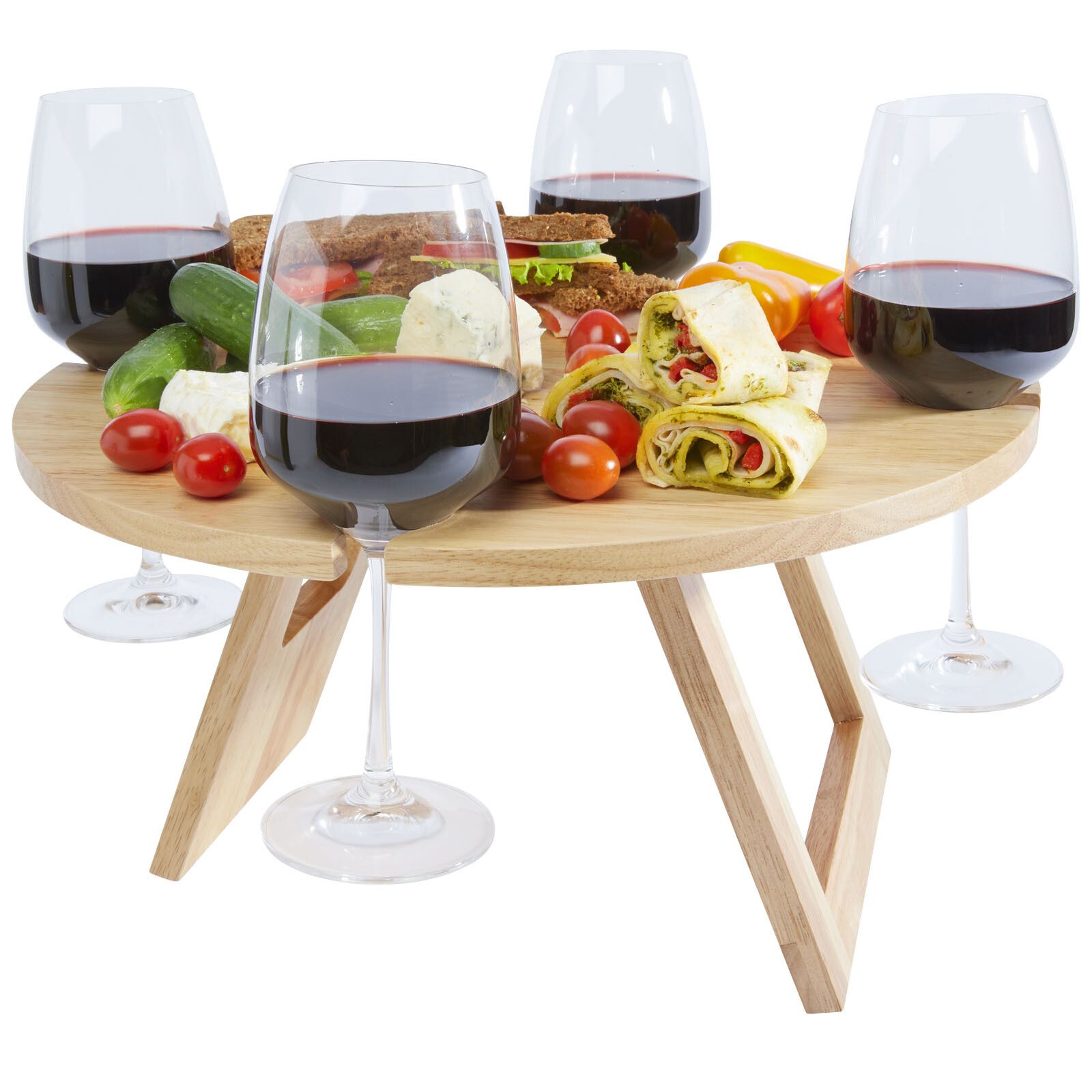 Soll klappbarer Picknicktisch - natural-788