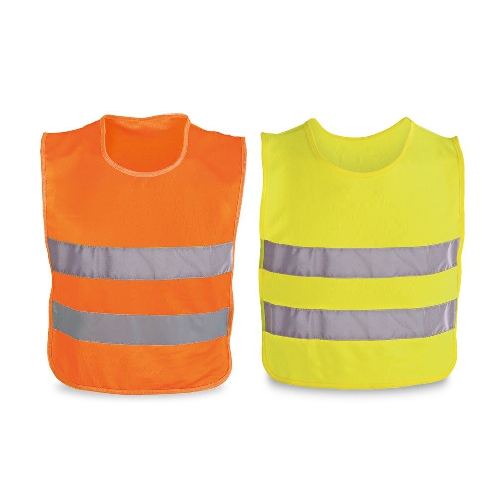 MIKE Kinder Reflektorweste aus 100% Polyester - orange-333