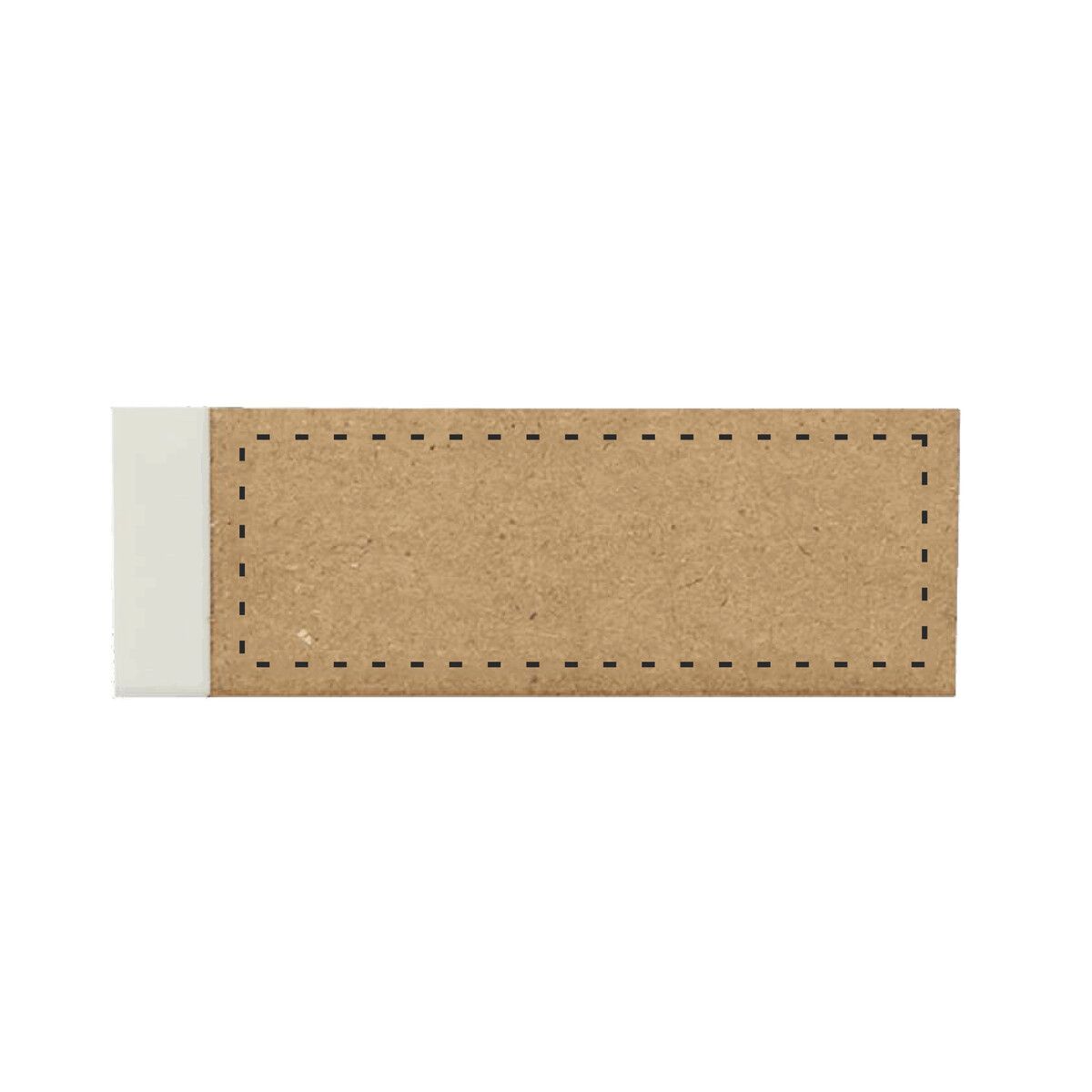 Veredelungsposition on_the_front_of_the_eraser