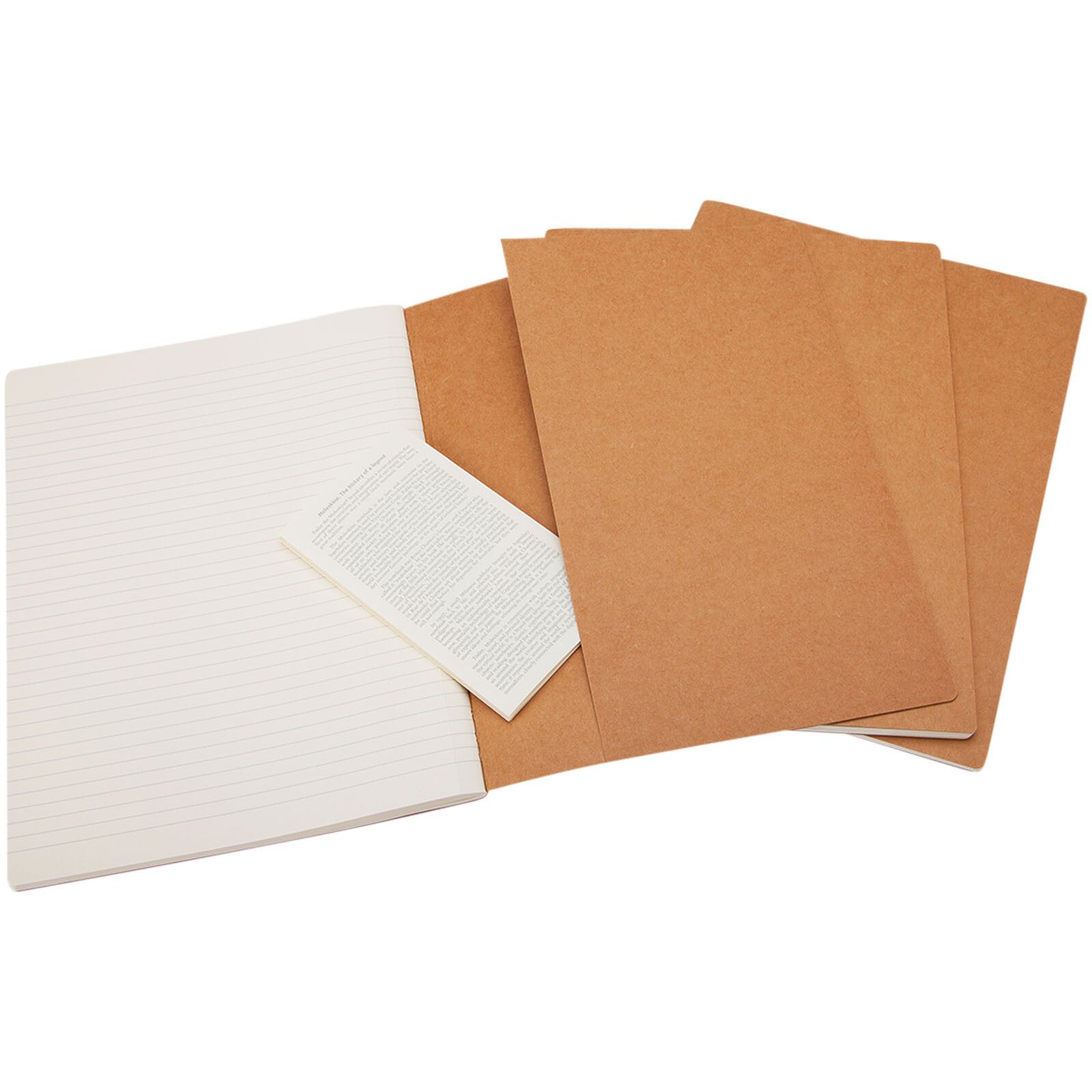 Moleskine Cahier Journal L – liniert - kraftpapier-443