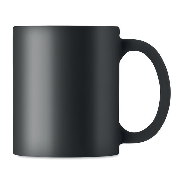 Kaffeebecher, matt 300 ml DUBLIN COLOUR - schwarz-118