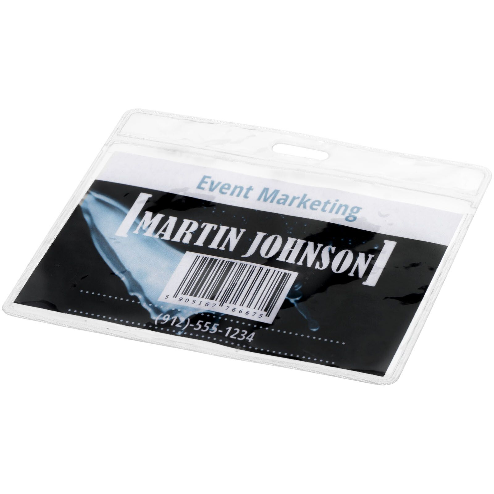 Serge durchsichtiger Ausweishalter - transparent klar-353