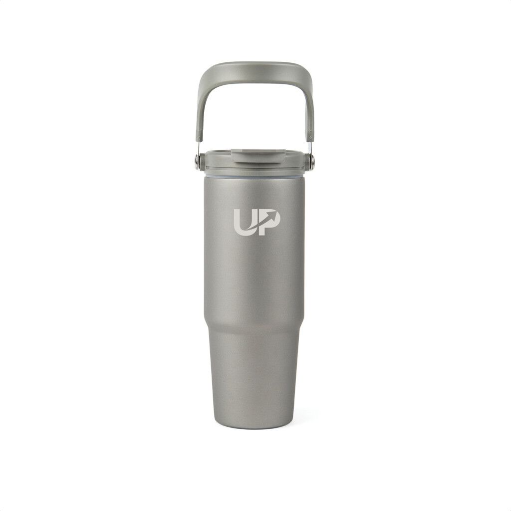 VINGA Eos Trek 880ml Flasche aus RCS rec. Stainless-Steel - grau-480