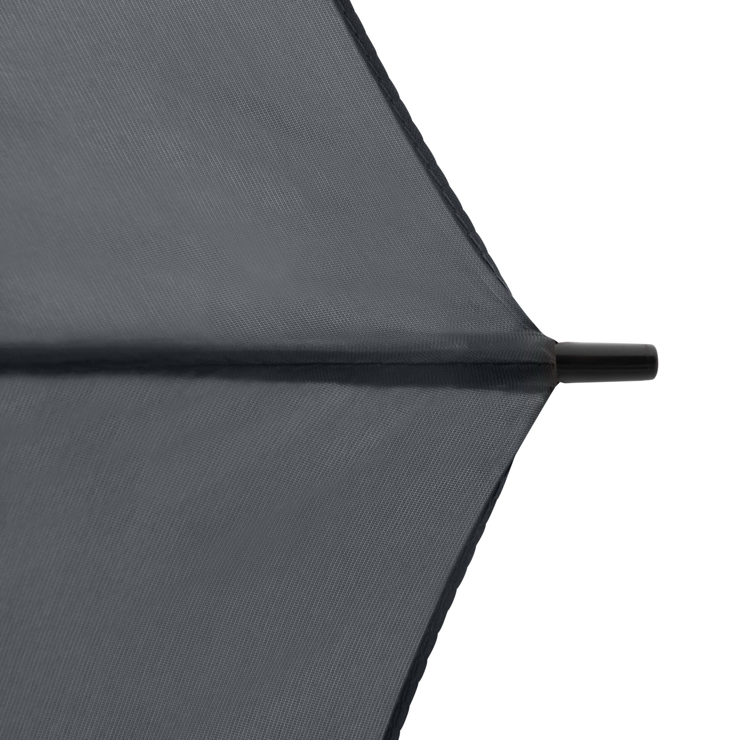Langschirm Hit Golf XXL UV Protection - solid grau - schwarz-203