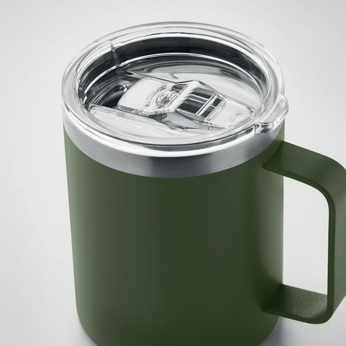 Doppelwandiger Becher 300 ml INARI - dunkelgrün-25