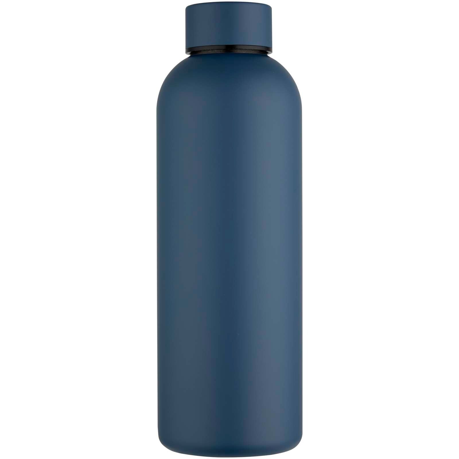 Spring 750 ml RCS-zertifizierte einwandige Trinkflasche aus recyceltem Edelstahl - hale blau-340