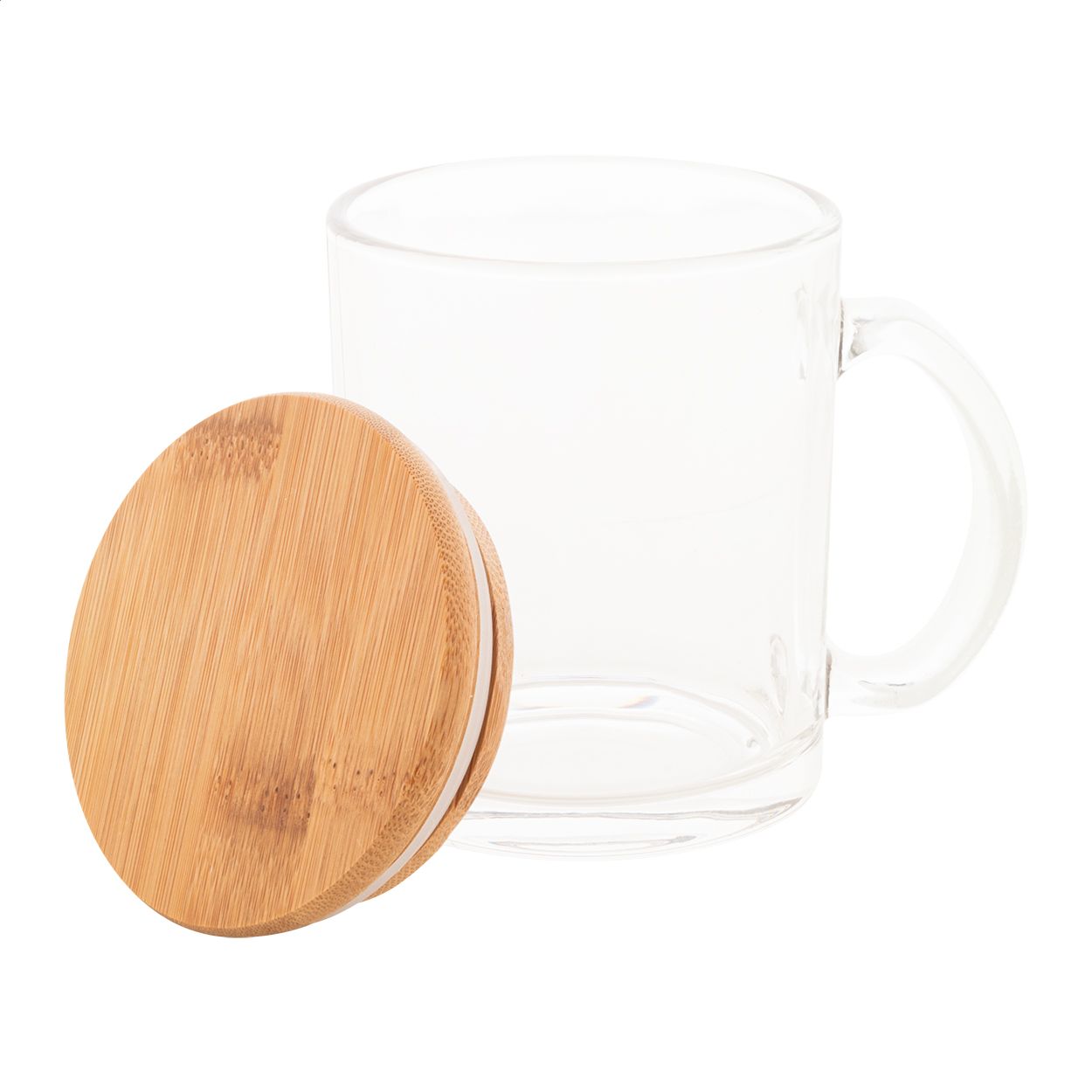 Strobba Tasse aus recyceltem Glas - transparent - natur-303