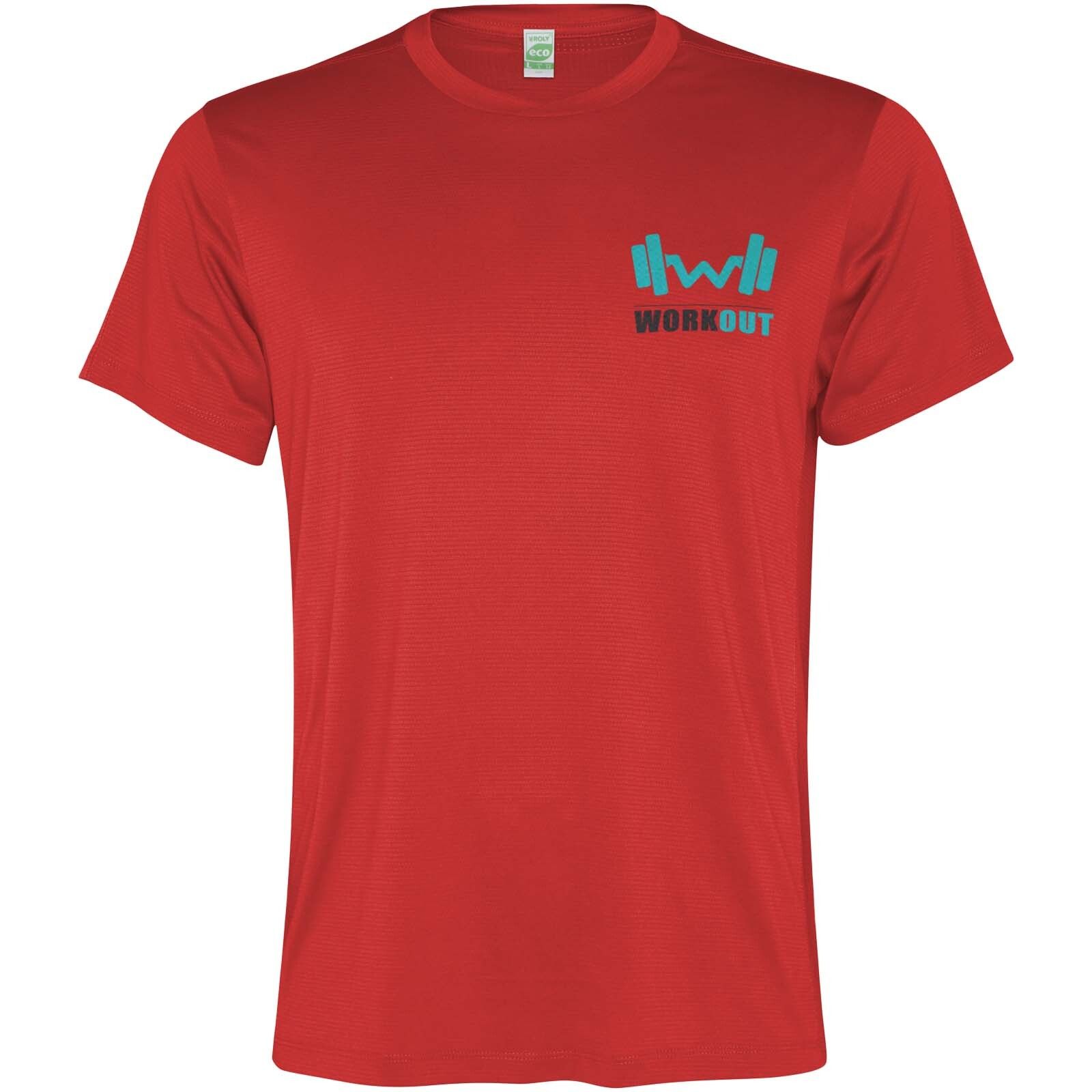 Slam Sport T-Shirt für Herren - rot - XL-935