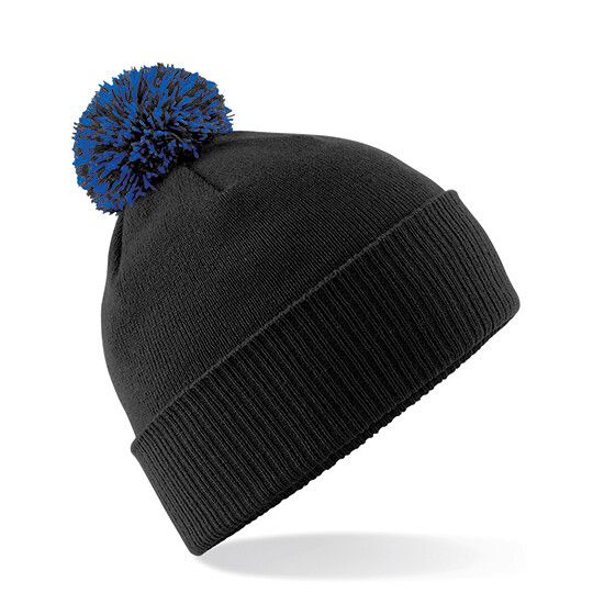 black - bright royal