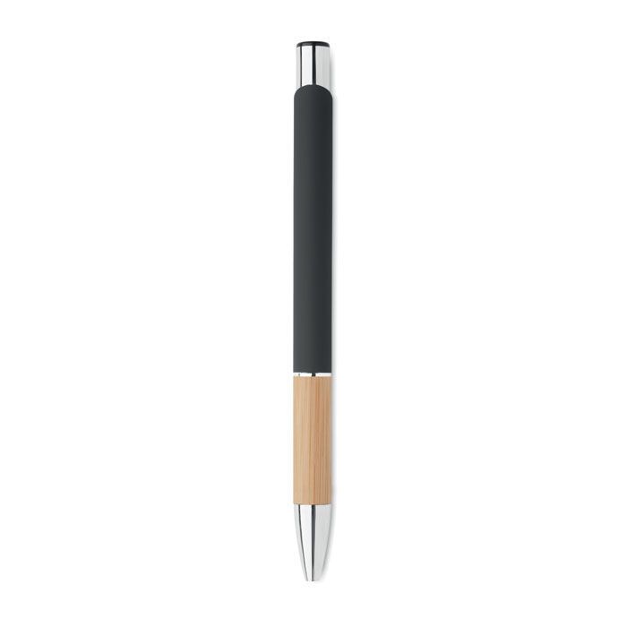 Druckkugelschreiber Aluminium SPARTA - schwarz-137