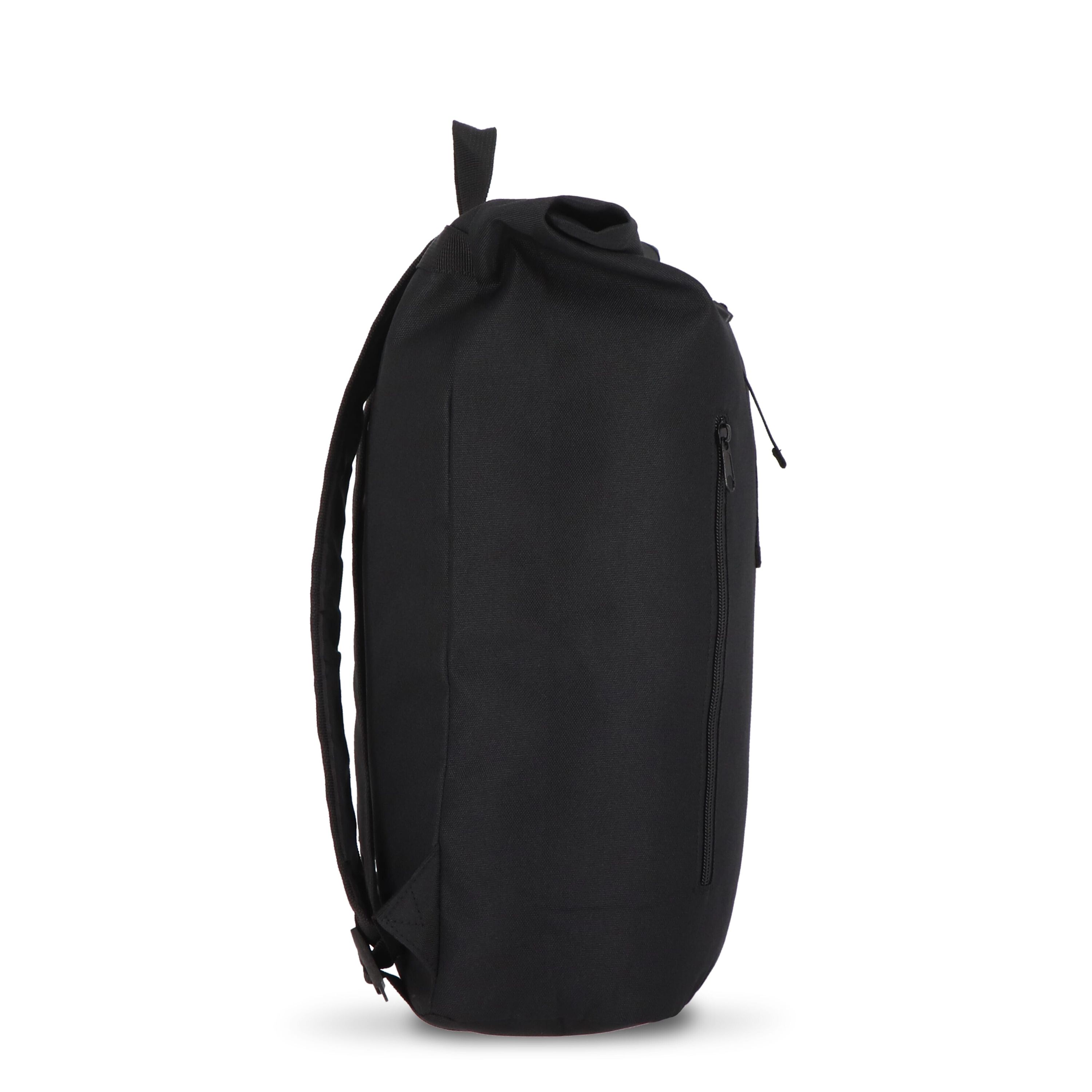R-PET 600D Rolltop-Rucksack 20L - schwarz-763