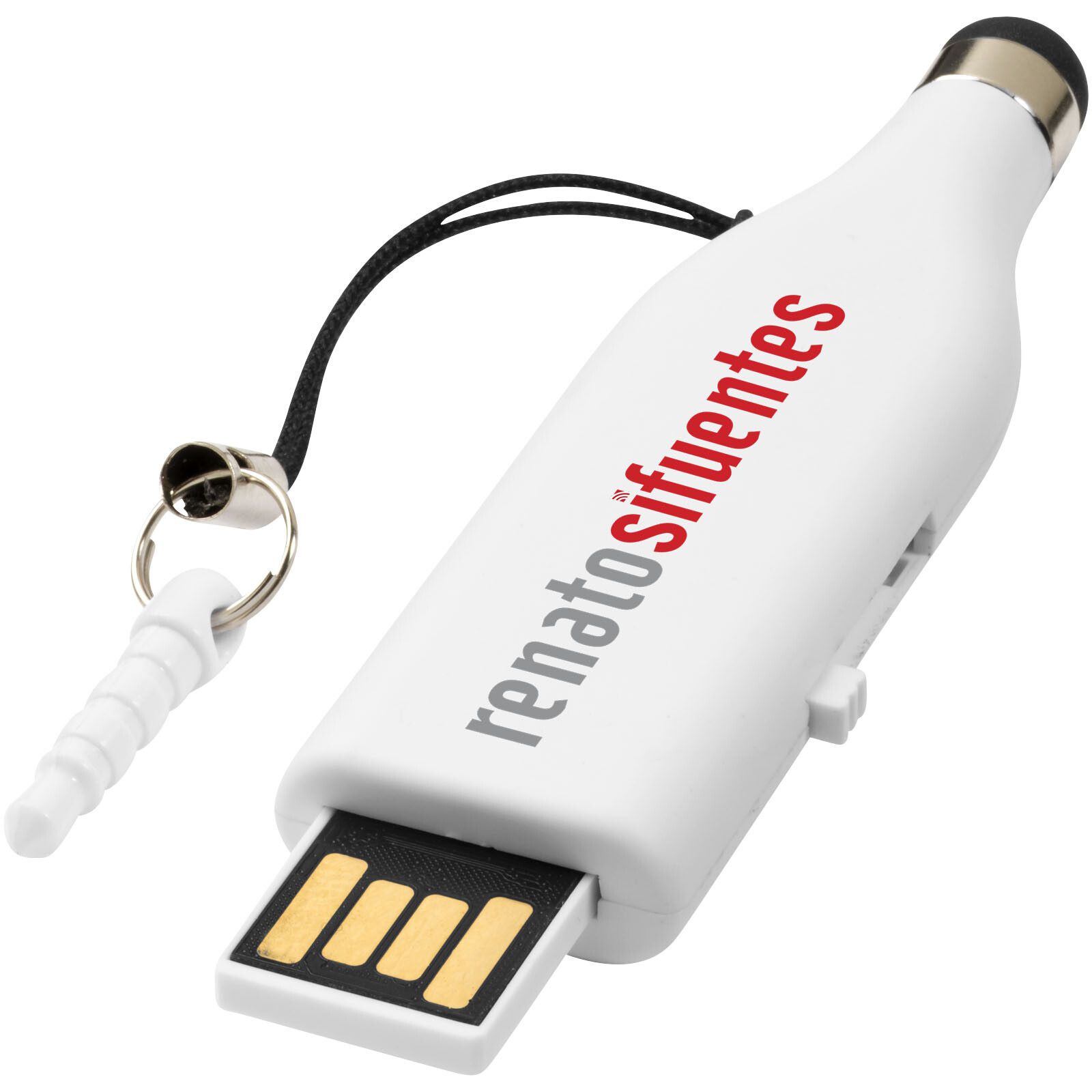 Stylus USB-Stick - weiss - 4 GB-297