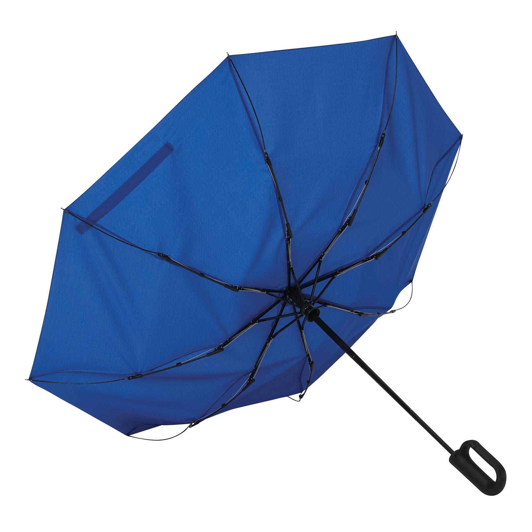 Vollautomatischer Windproof-Taschenschirm SCIROCCO - blau-593