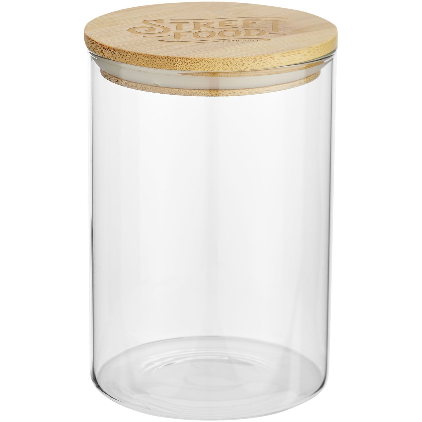 Boley 550 ml Glasbehälter für Lebensmittel - natural -  transparent-385
