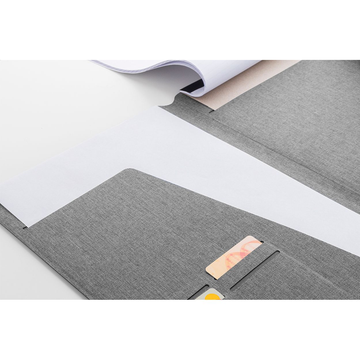 Wapudo A4 Dokumentenmappe RPET - grau-362