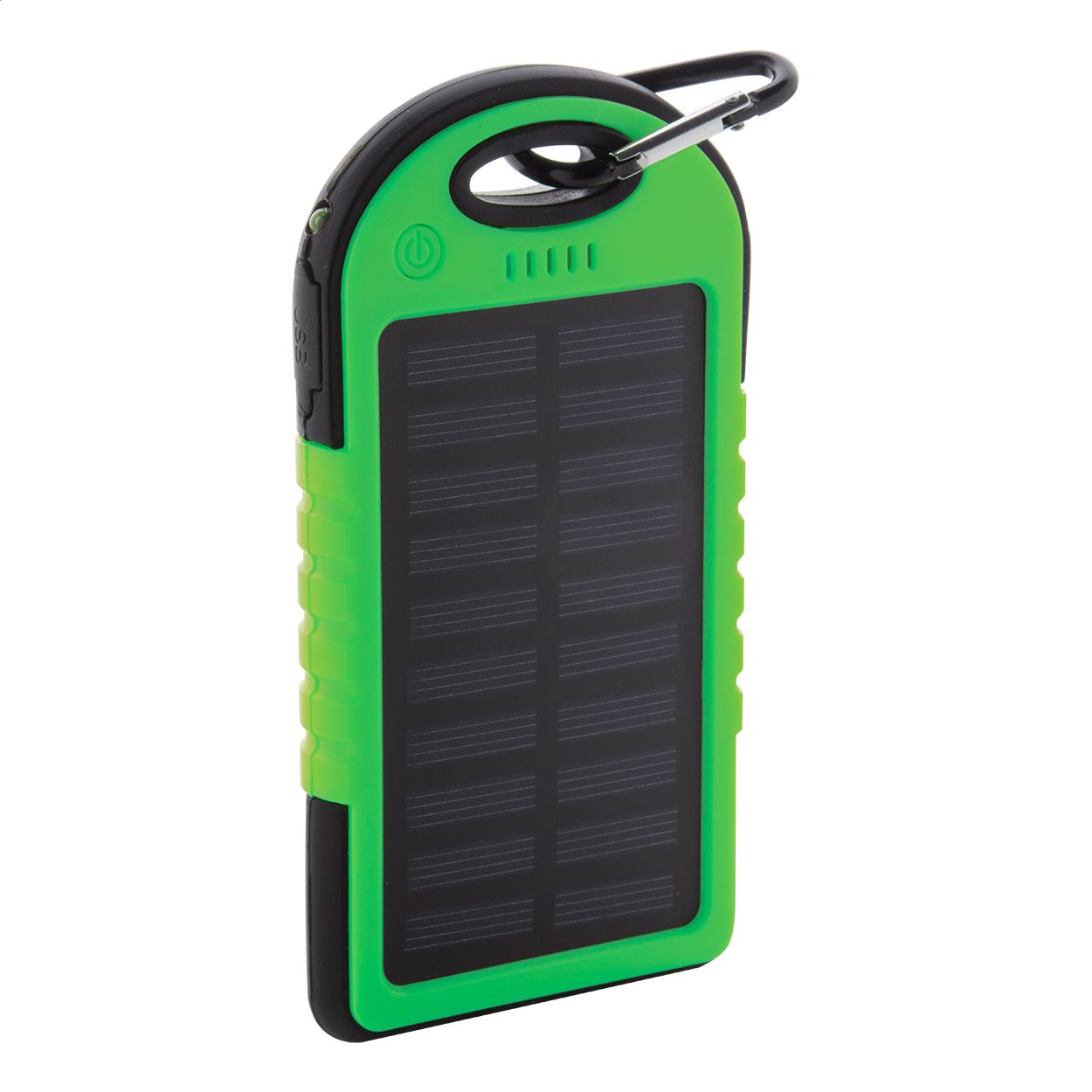 Powerbank Lenard - grün - schwarz-520