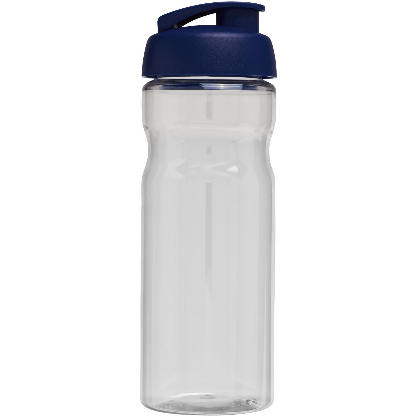 H2O Active Base 650 ml Sportflasche mit Klappdeckel - transparent -  blau-333