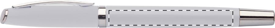 Veredelungsposition Rollerball-Korpus - rechts vom Clip