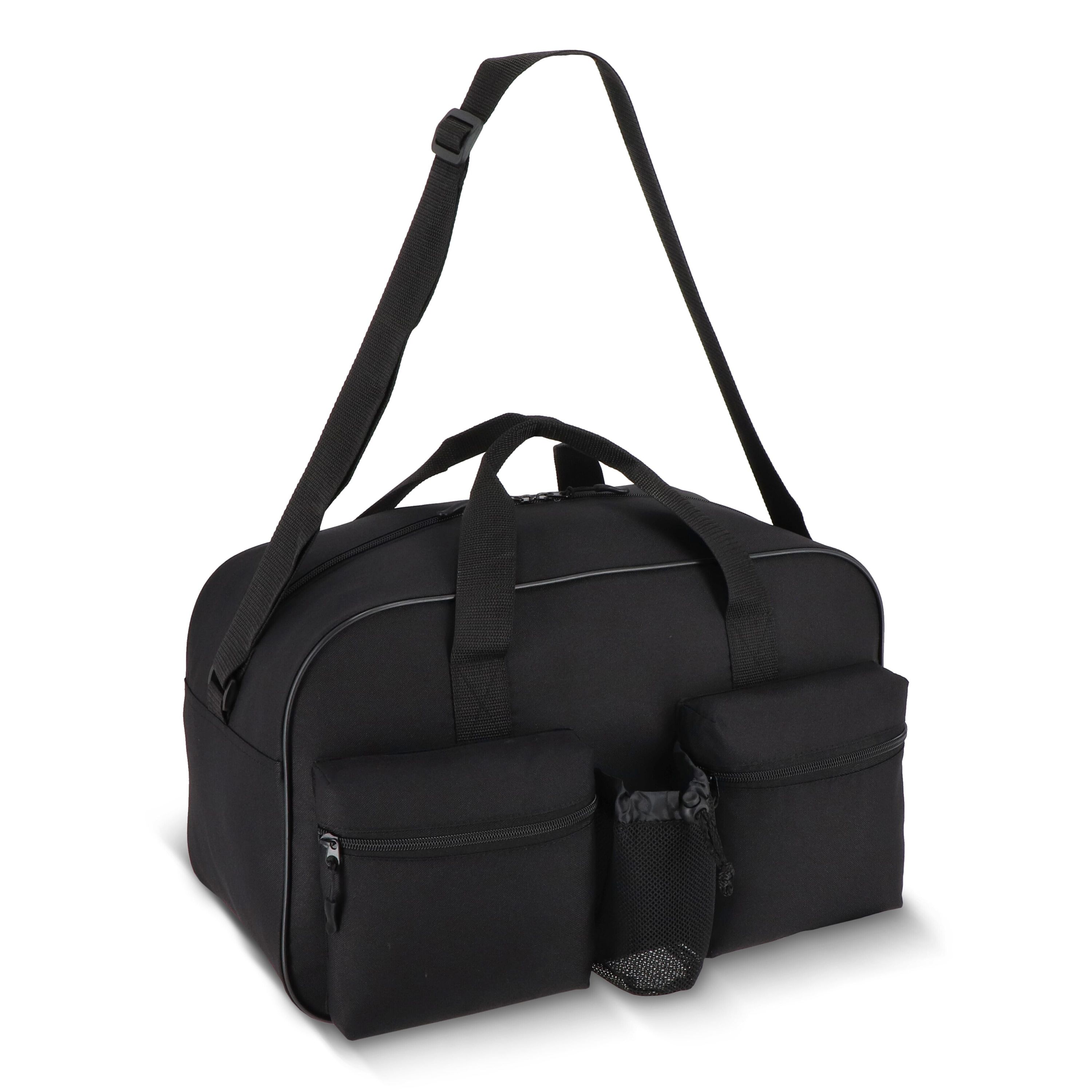R-PET 600D Sport- und Reisetasche 46 x 21 x 27,5 cm 25 l - schwarz-853