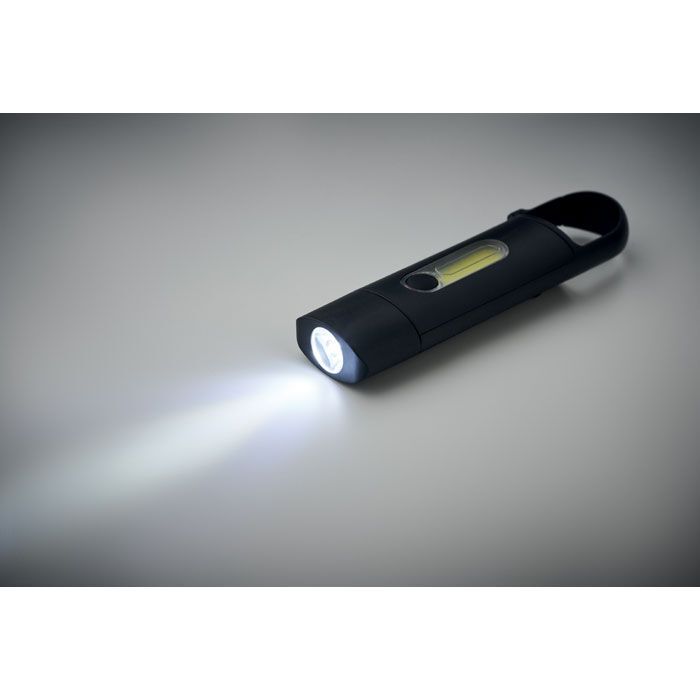 COB-Taschenlampe BLUZ - schwarz-57