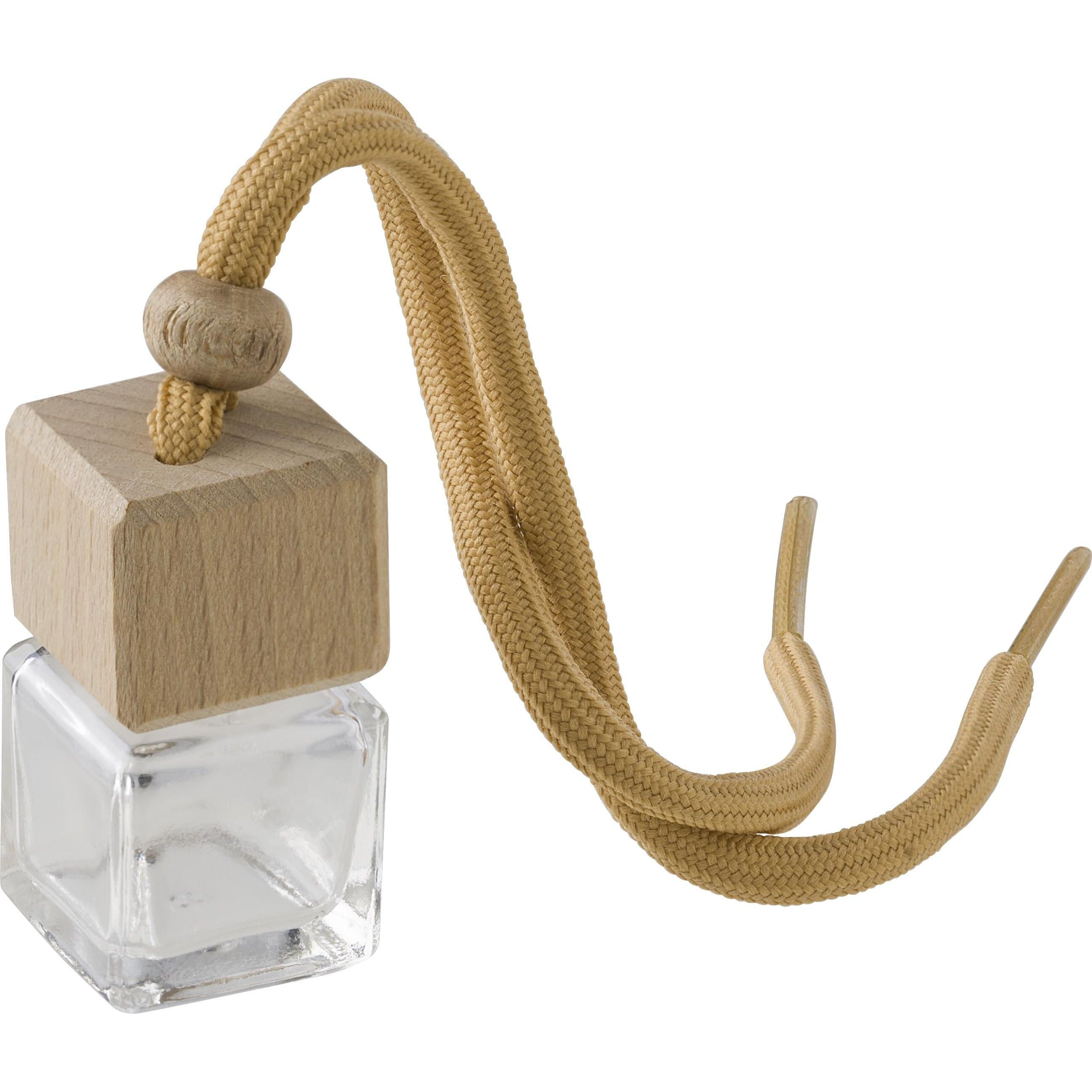 Nachfüllbarer Autoerfrischer aus Glas Roman - braun-730
