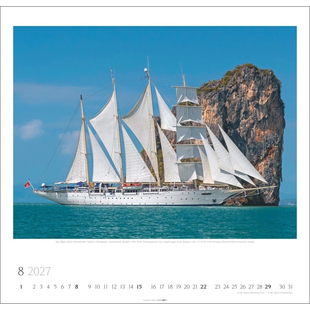 Tall Ships - Sport  Kalender-8