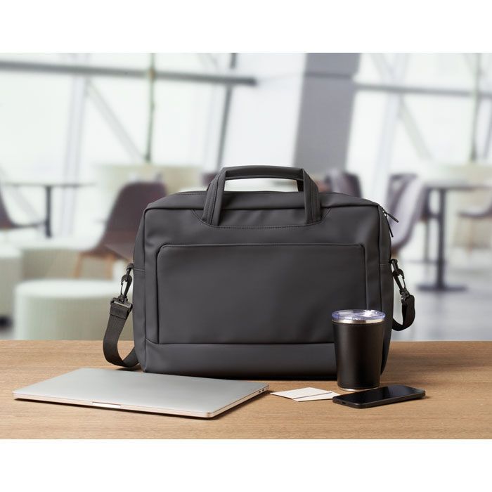 15" Laptop-Tasche LONDON - schwarz-942