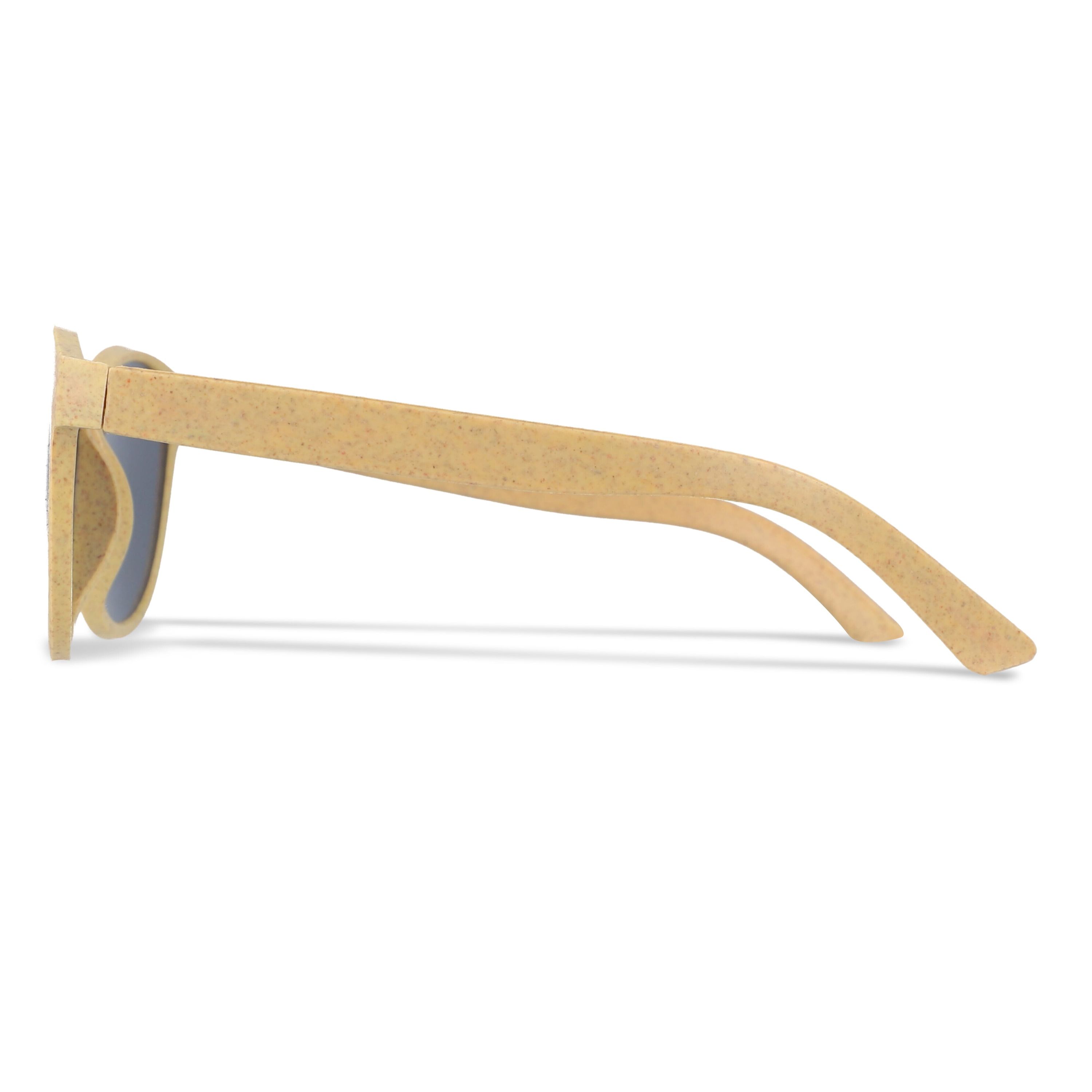 Sonnenbrille Weizenstroh Erde UV400 - gelb-945