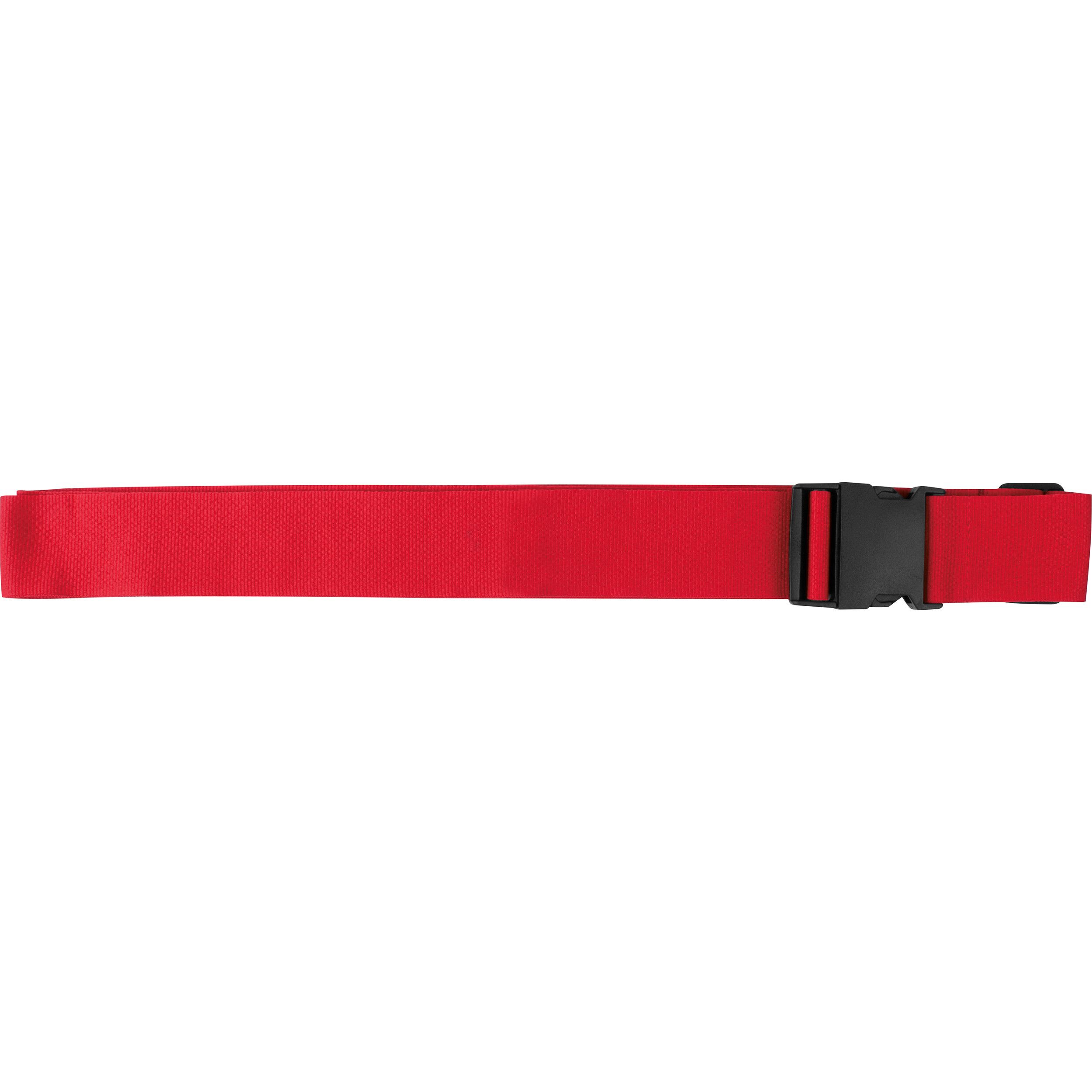 Verstellbarer Koffergurt Moordeich - rot-795