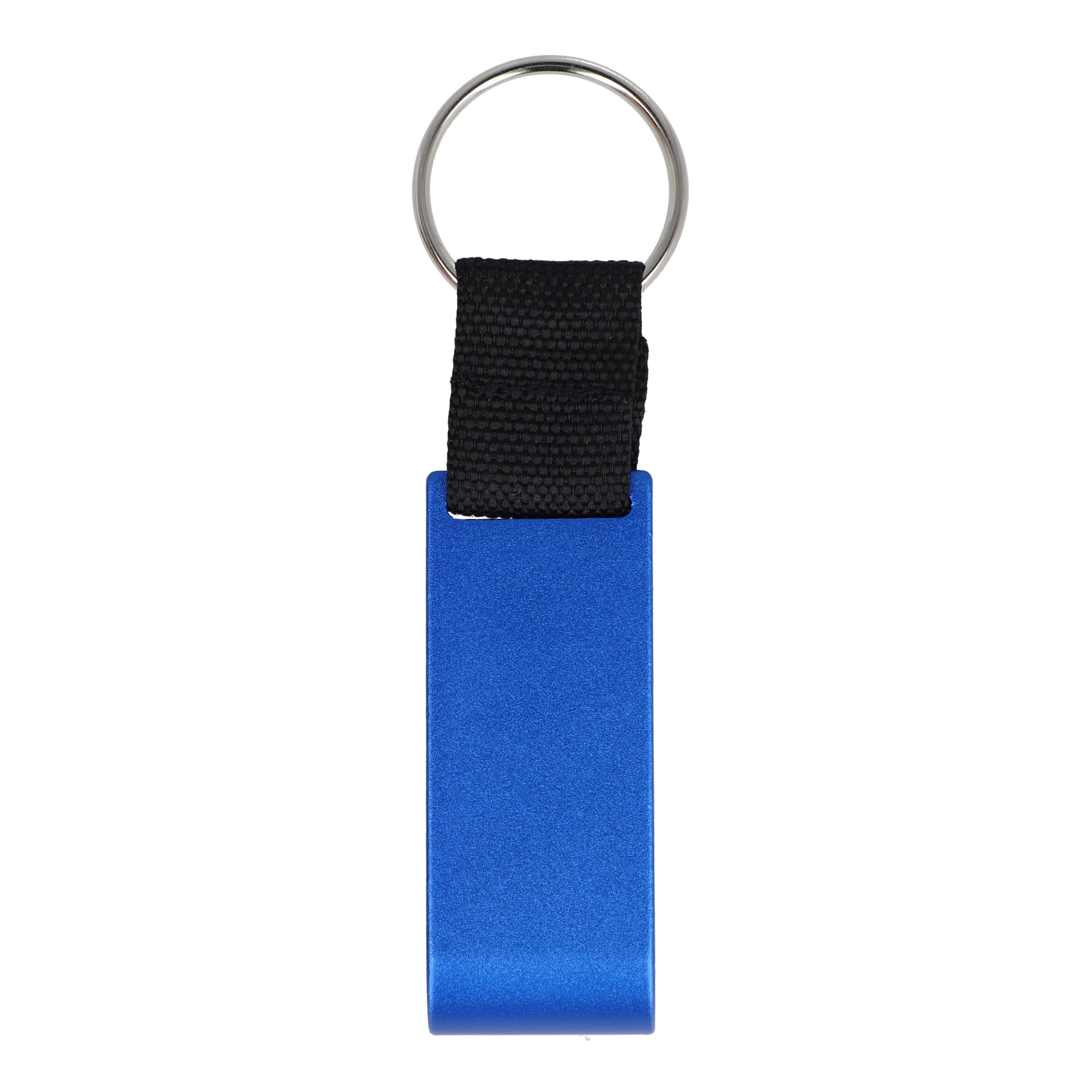 3-in-1-Flaschenöffner-Schlüsselanhänger-Einkaufswagenchip - blau-757