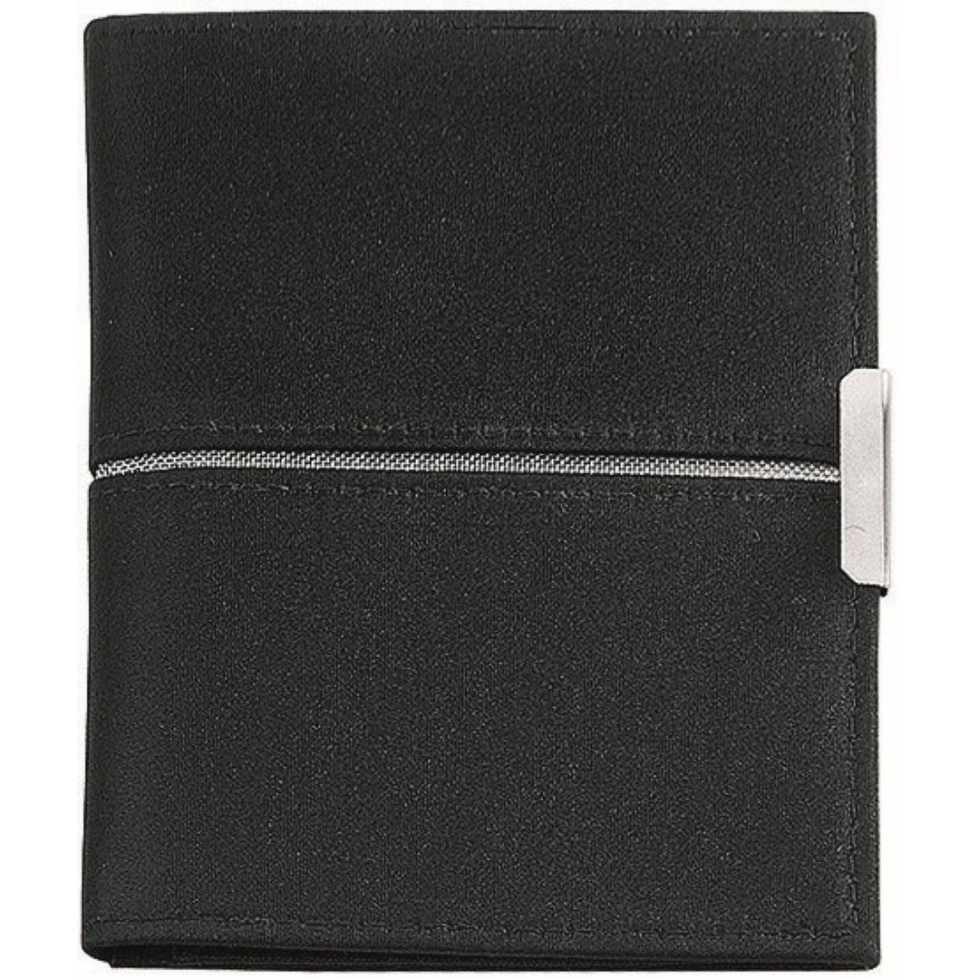 CreativDesign® Ausweistasche "SilverPaper" - schwarz-541