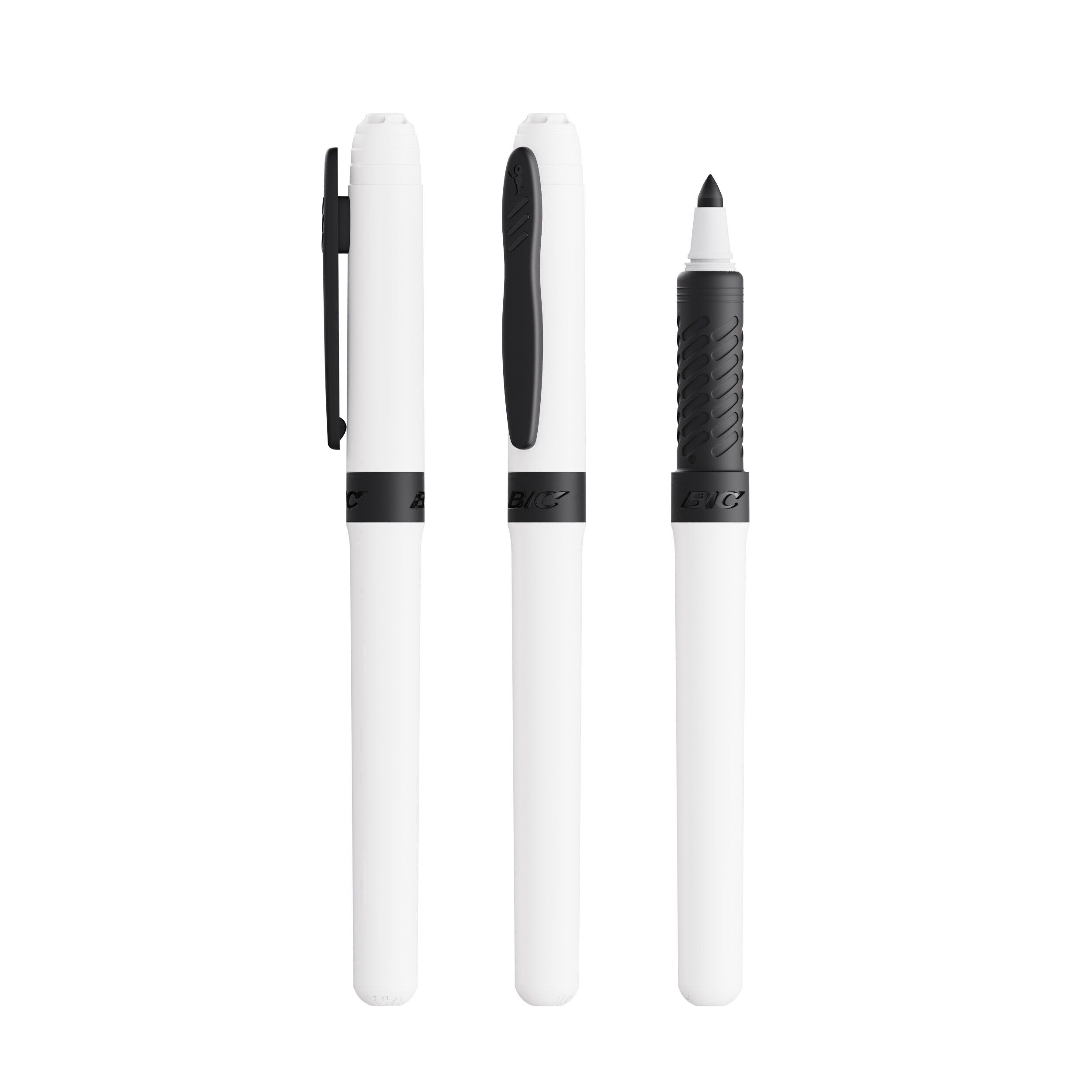 BIC® Mark-it Permanent Marker - weiß - schwarz-367