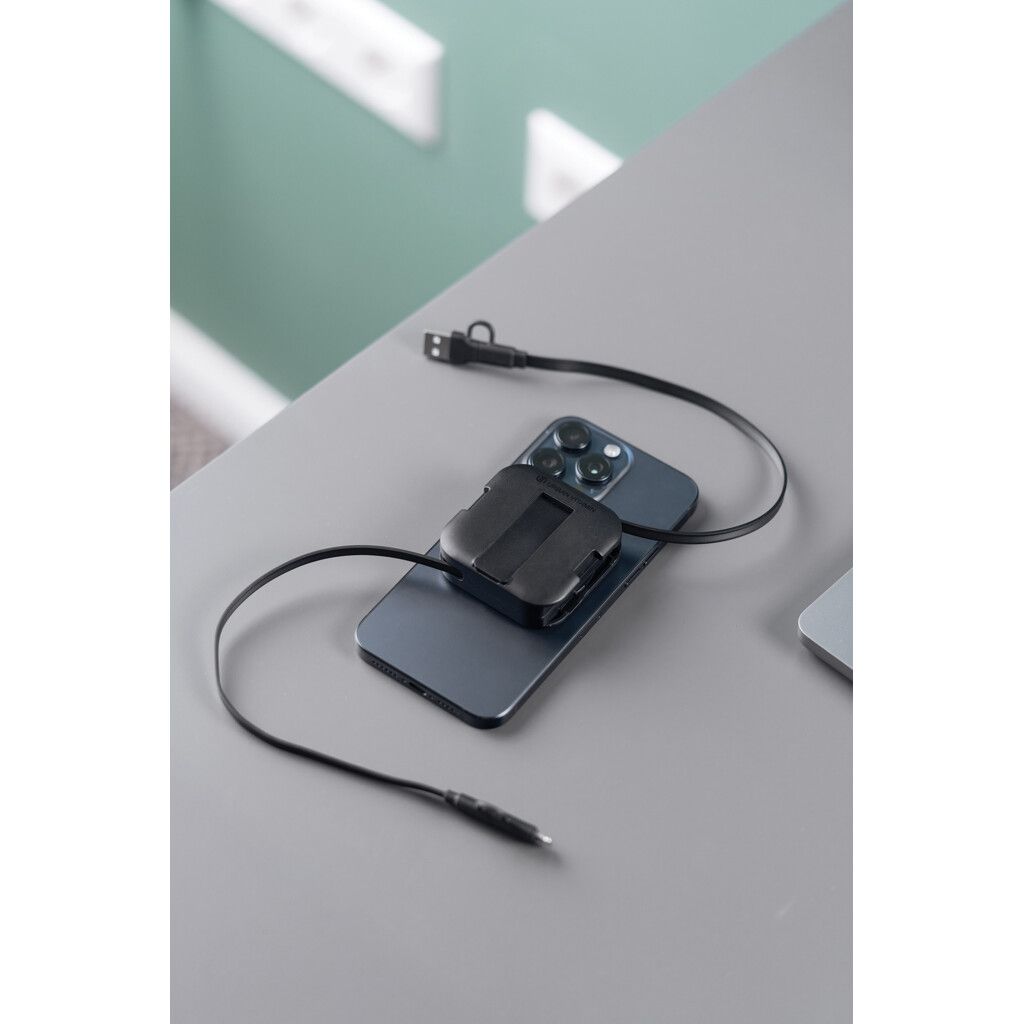 Urban Vitamin San Jose 100W-Halter mit einziehbarem Kabel - schwarz-211