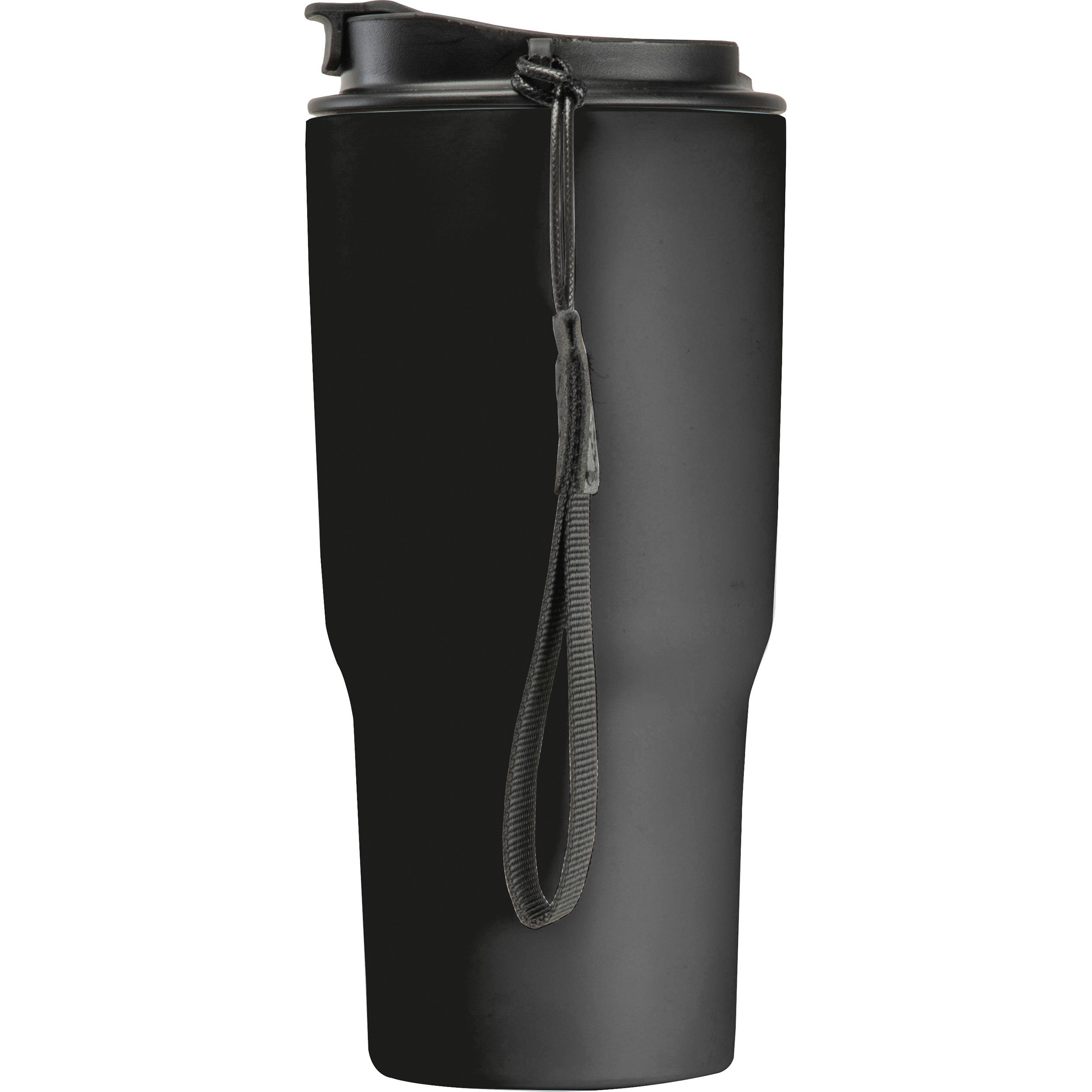 Edelstahltrinkbecher, 550ml - schwarz-653